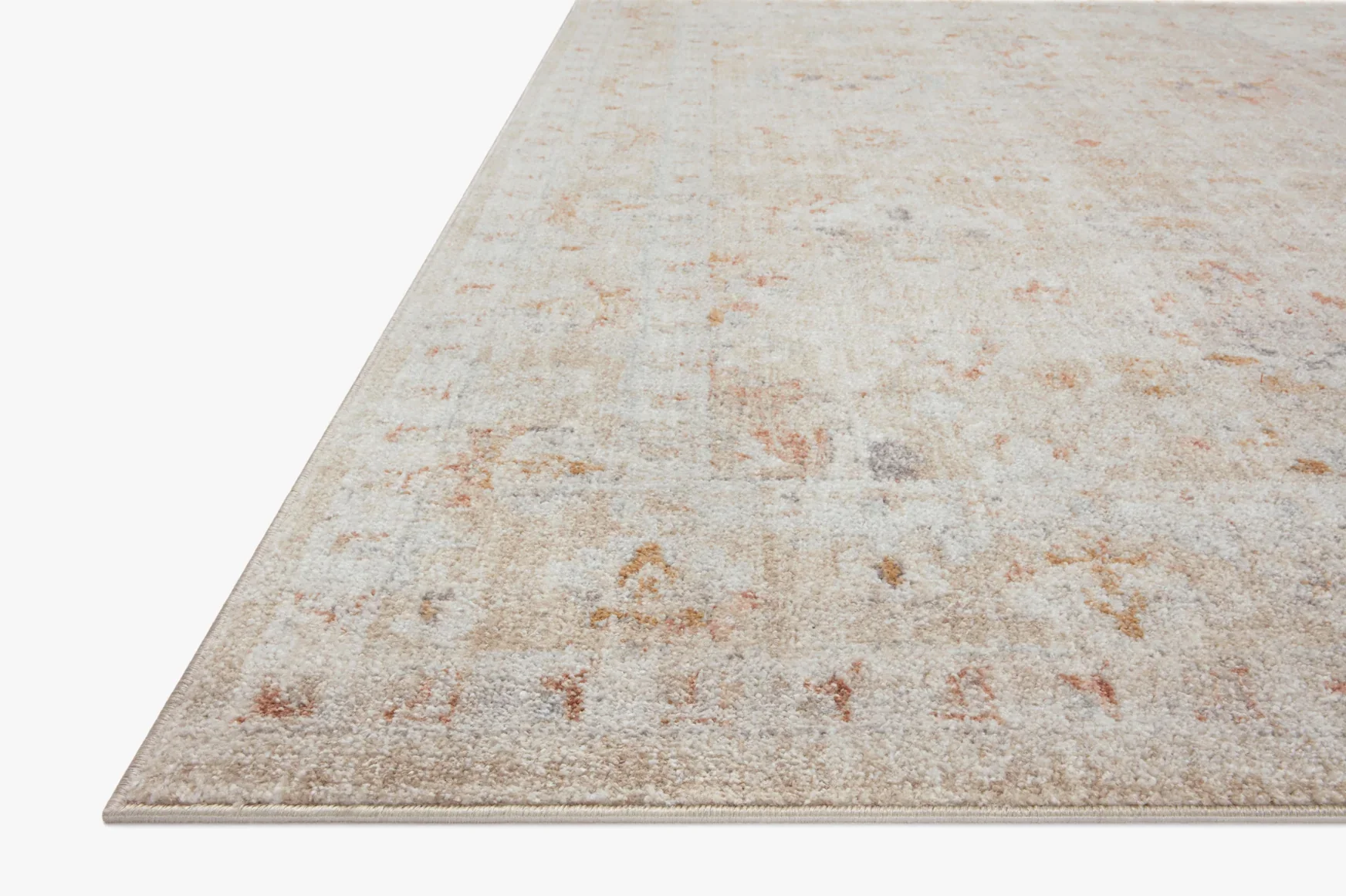 Loloi II Accent Rug 3' 9" x 5' 9" in Sand and Sunrise (MON-05) - Image 4