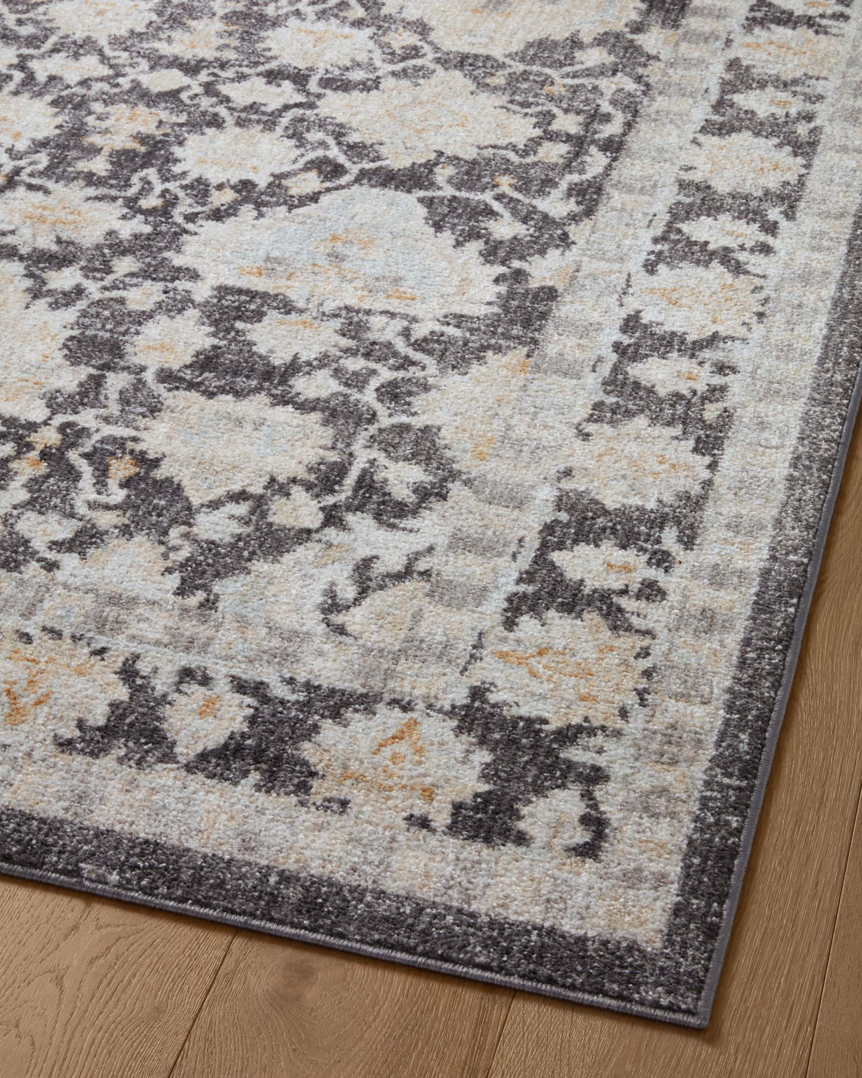 Loloi II Area Rug 5' 3" x 7' 9" in Charcoal and Natural (MON-05) - Image 7