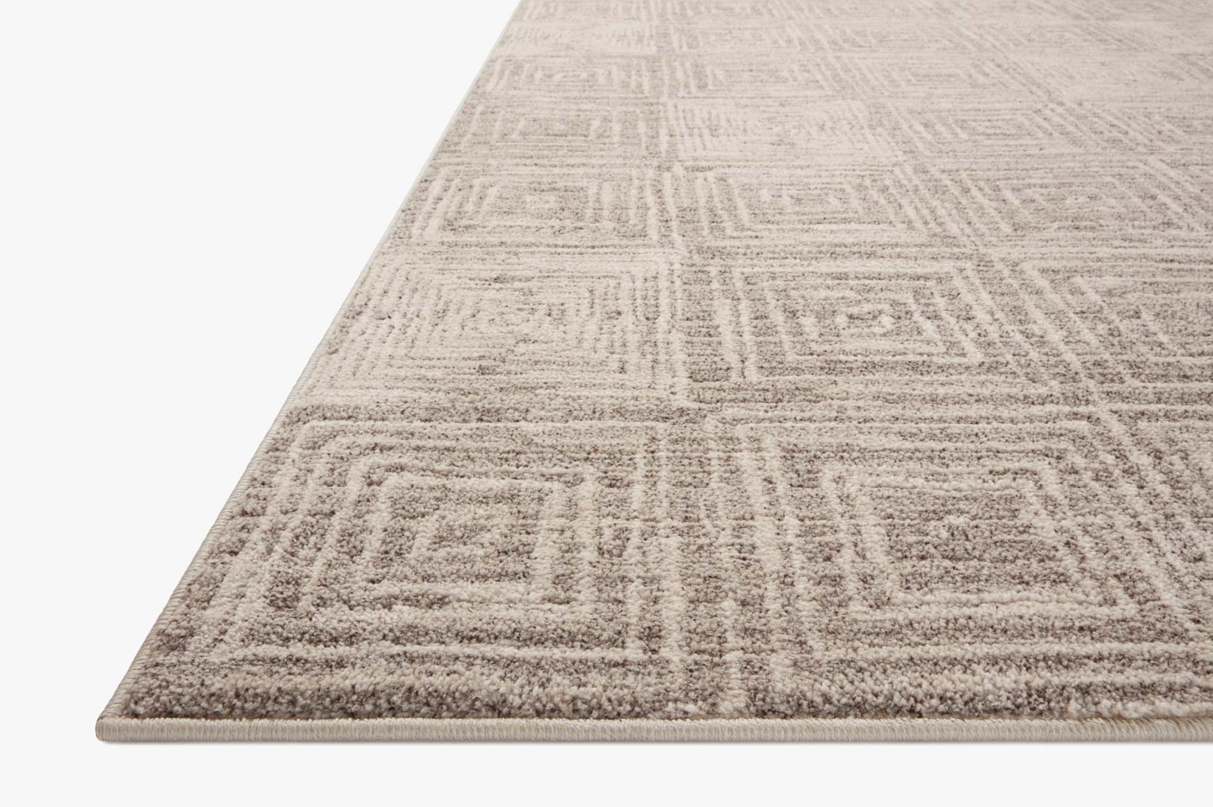 Loloi II Area Rug 6' 7" x 9' 3" in Beige and Gray (DAR-05) - Image 3