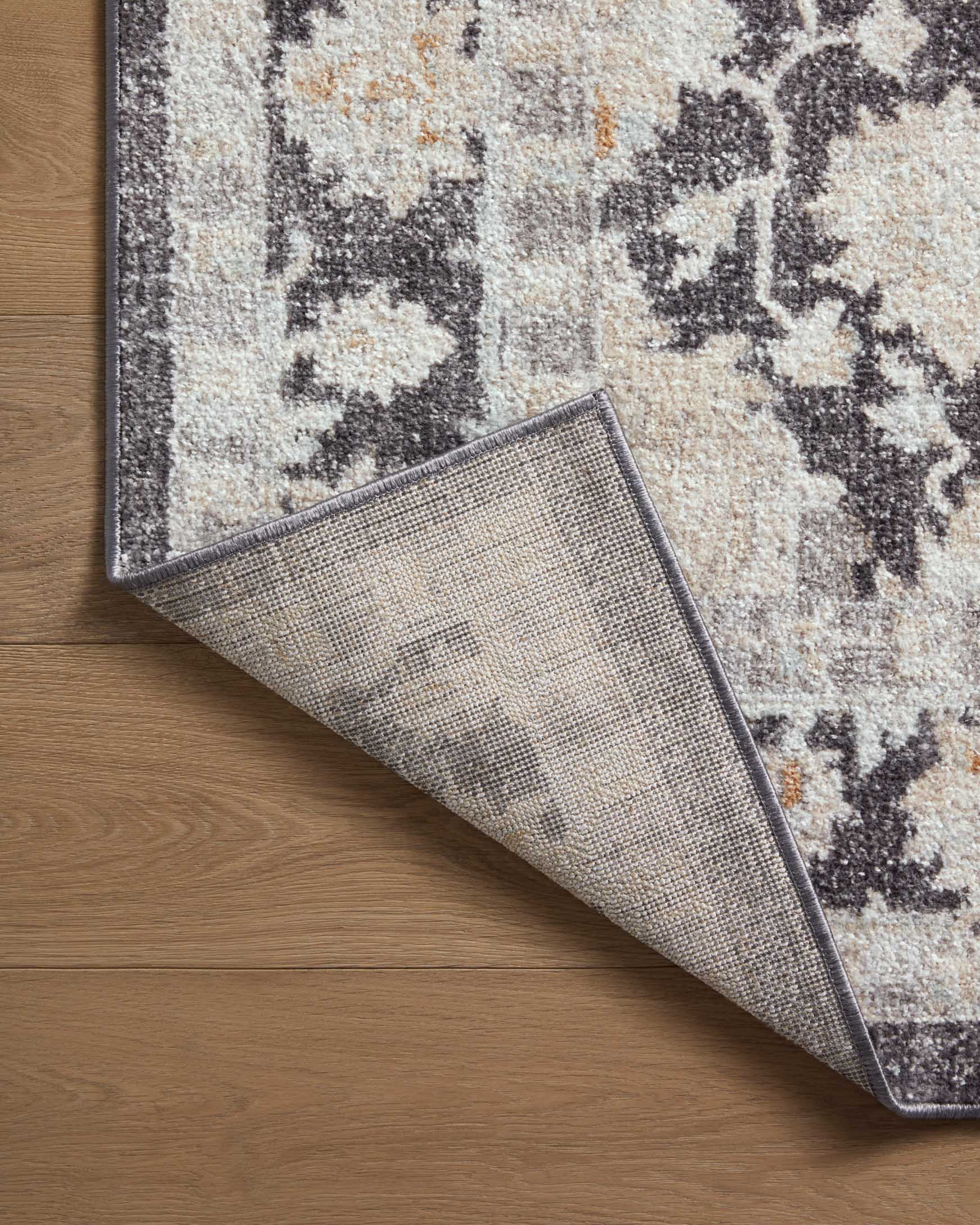 Loloi II Area Rug 6' 7" x 9' 3" in Charcoal and Natural (MON-05) - Image 6