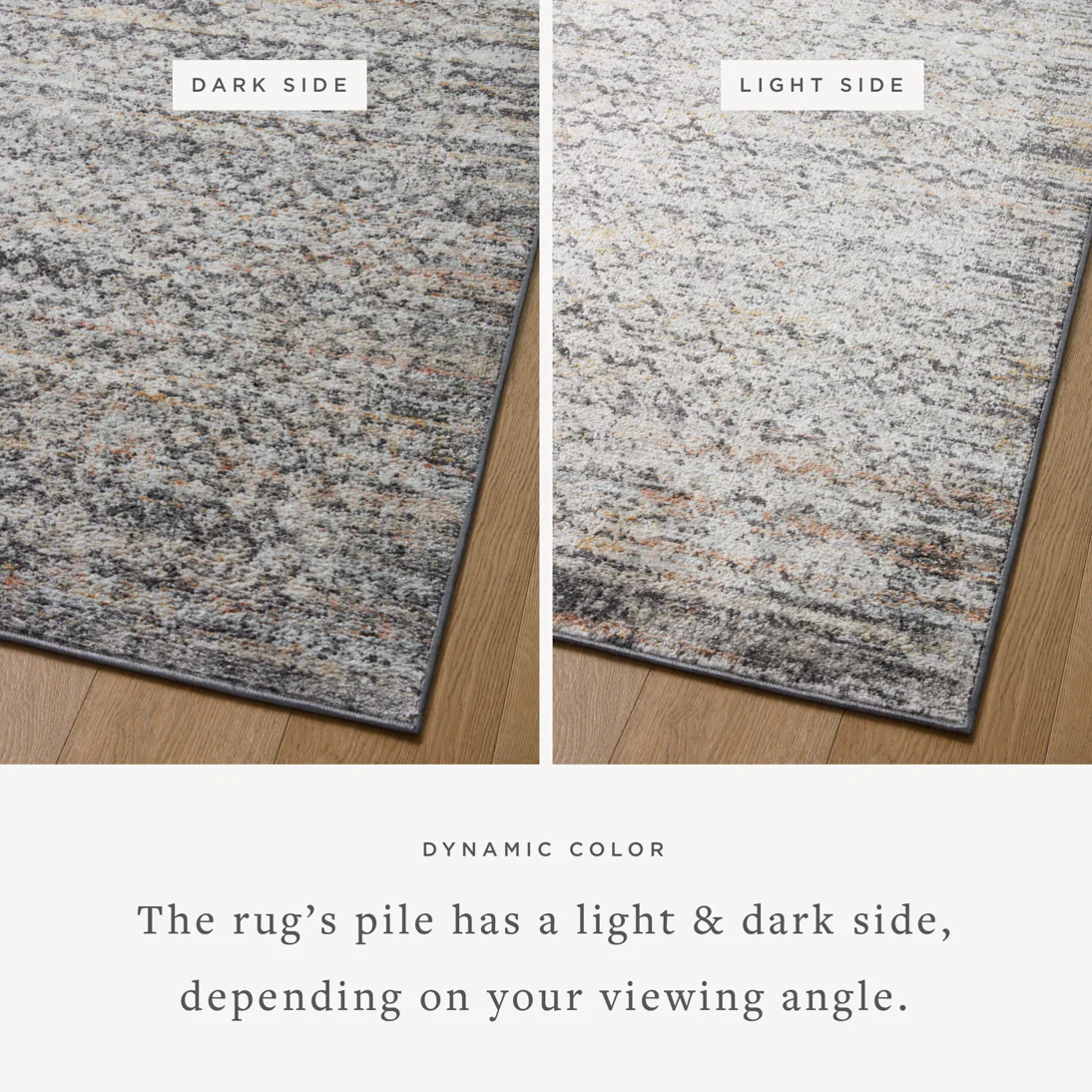 Loloi II Area Rug 6' 7" x 9' 3" in Gray (MON-03) - Image 3