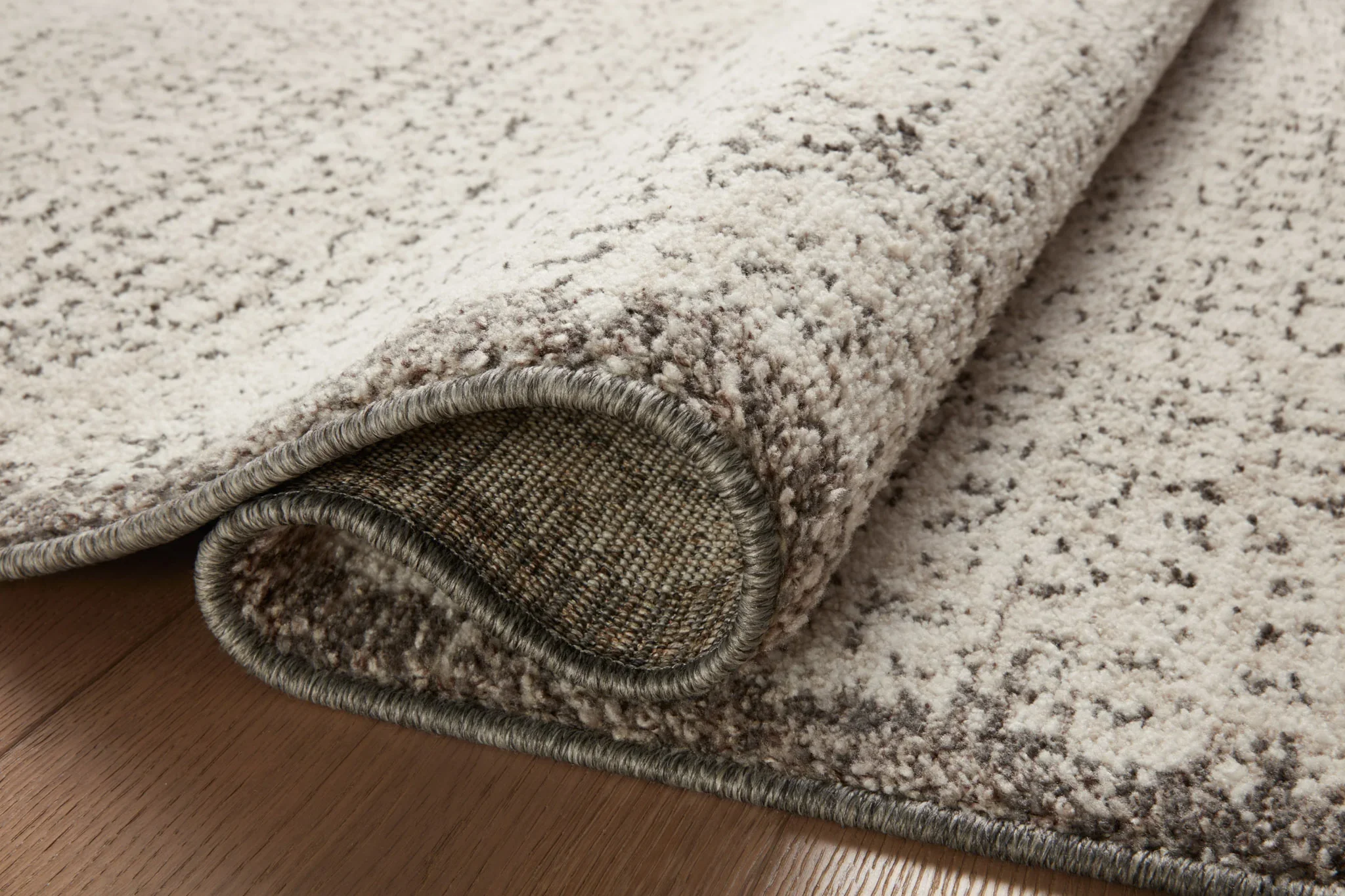 Loloi II Area Rug 6' 7" x 9' 3" in Ivory and Stone (DAR-04) - Image 4