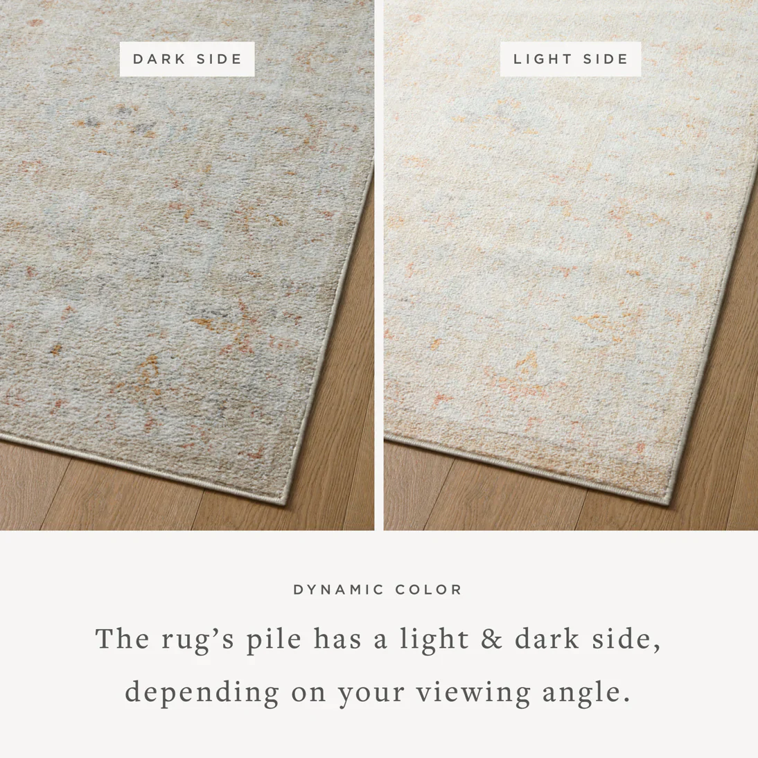 Loloi II Area Rug 6' 7" x 9' 3" in Sand and Sunrise (MON-05) - Image 3
