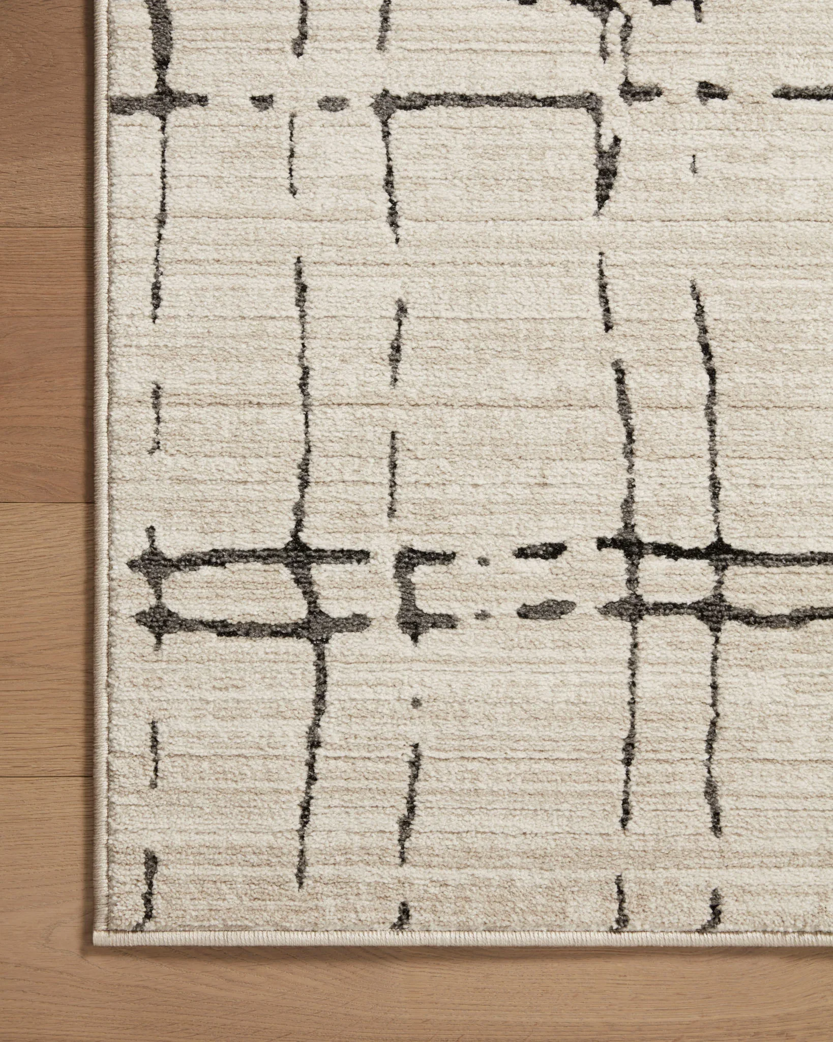 Loloi II Area Rug 7'10" x 10' in Sand and Dk. Gray (DAR-06) - Image 5