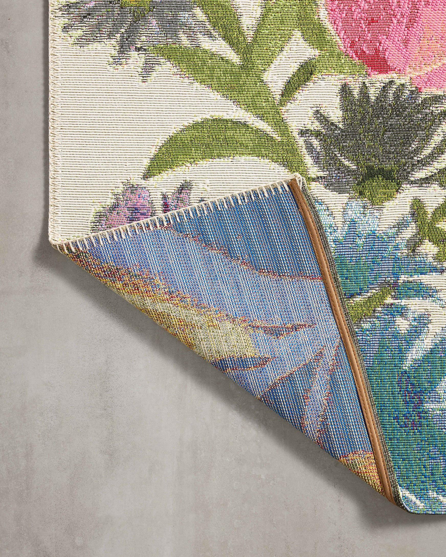 Loloi II Botanical Indoor/Outdoor Ivory 10' 6" x 13' 9" Area Rug - Image 7