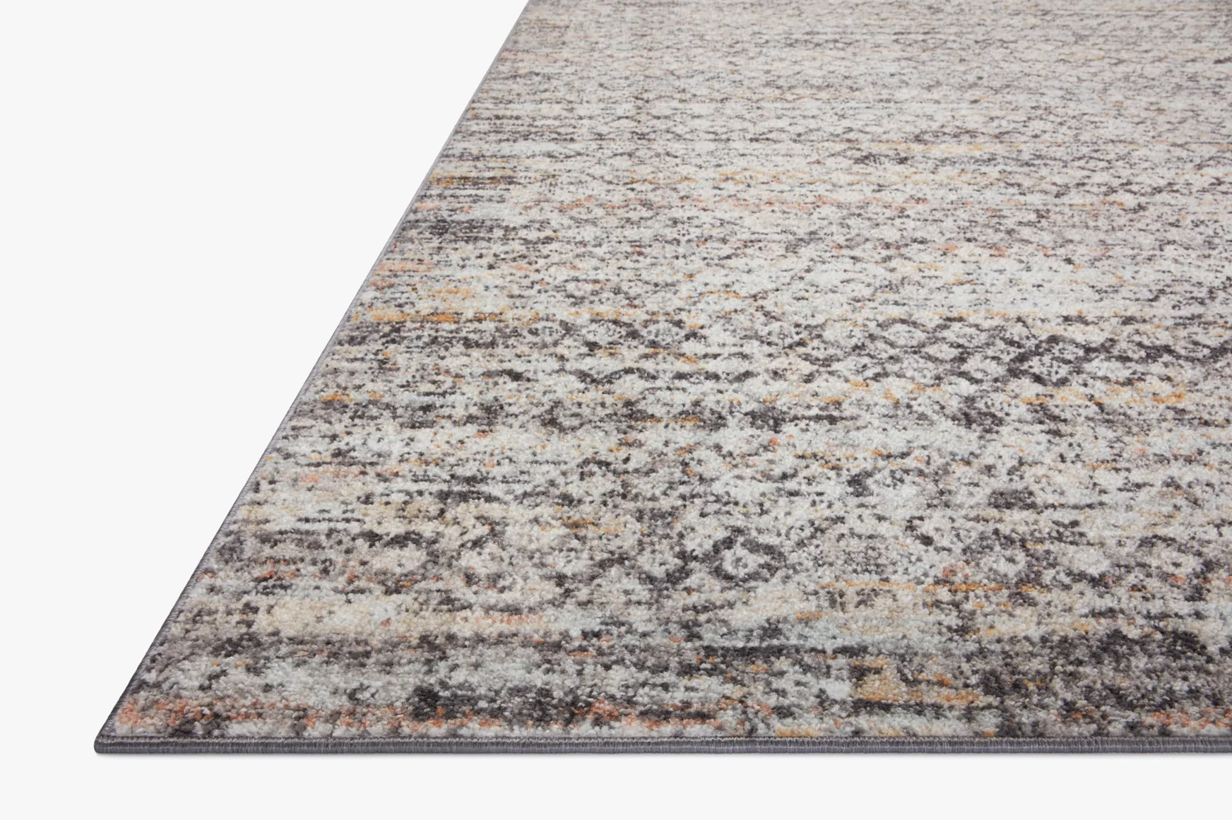 Loloi II Runner Rug 2' 6" x 7' 9" in Gray (MON-03) - Image 4