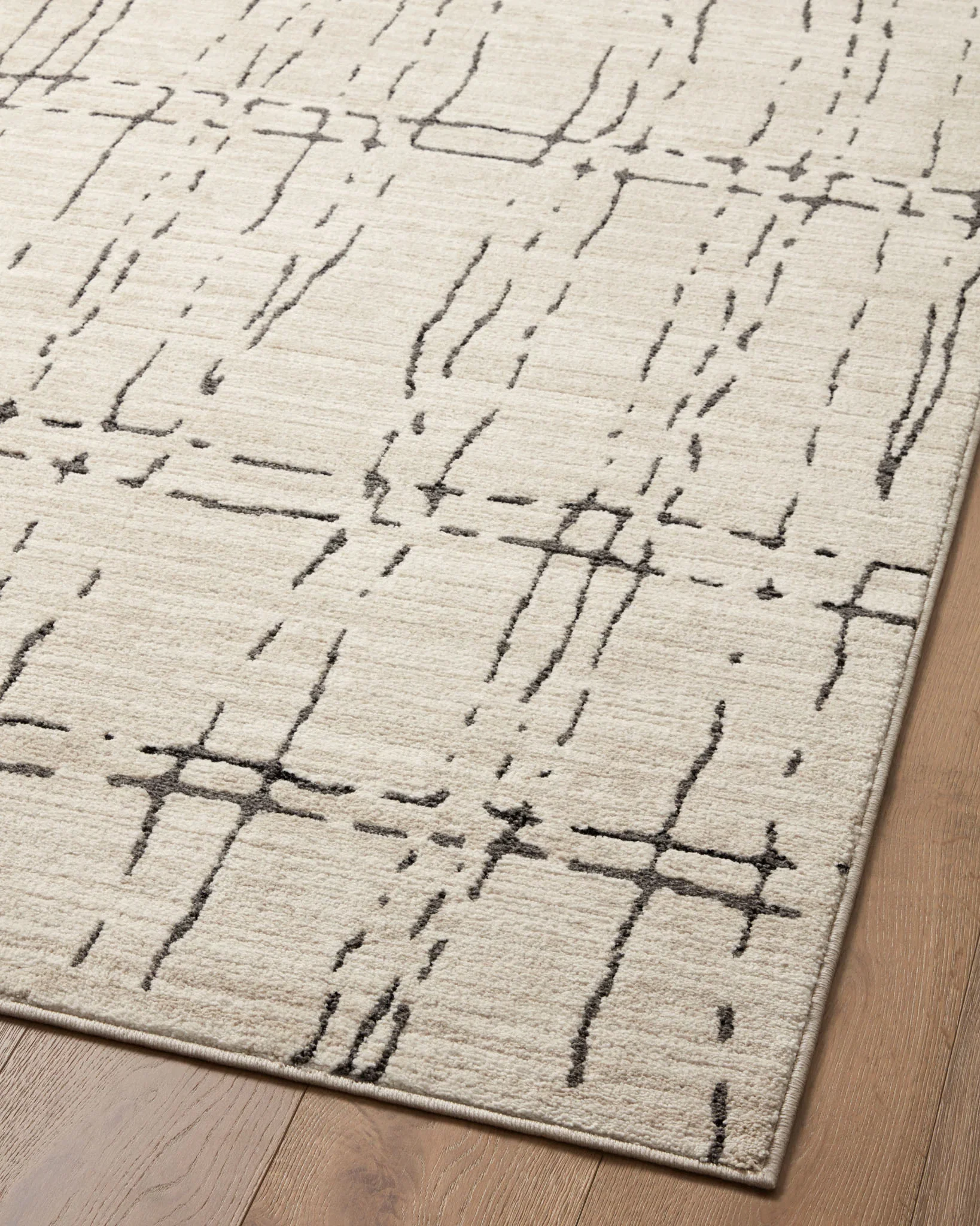 Loloi II Runner Rug 2' 7" x 10' in Sand and Dk. Gray (DAR-06) - Image 7