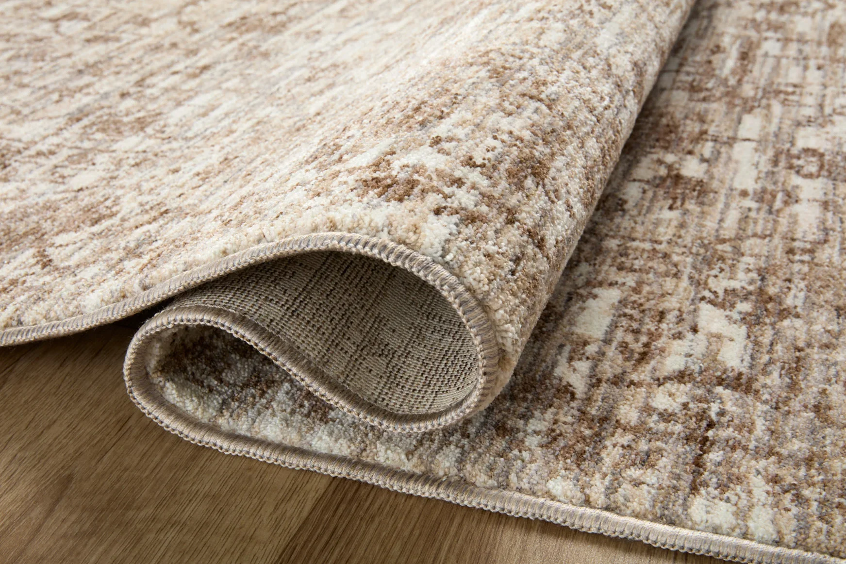 Loloi II Sorrento Traditional Bark and Natural 11' 6" x 15' 7" Area Rug - Image 4