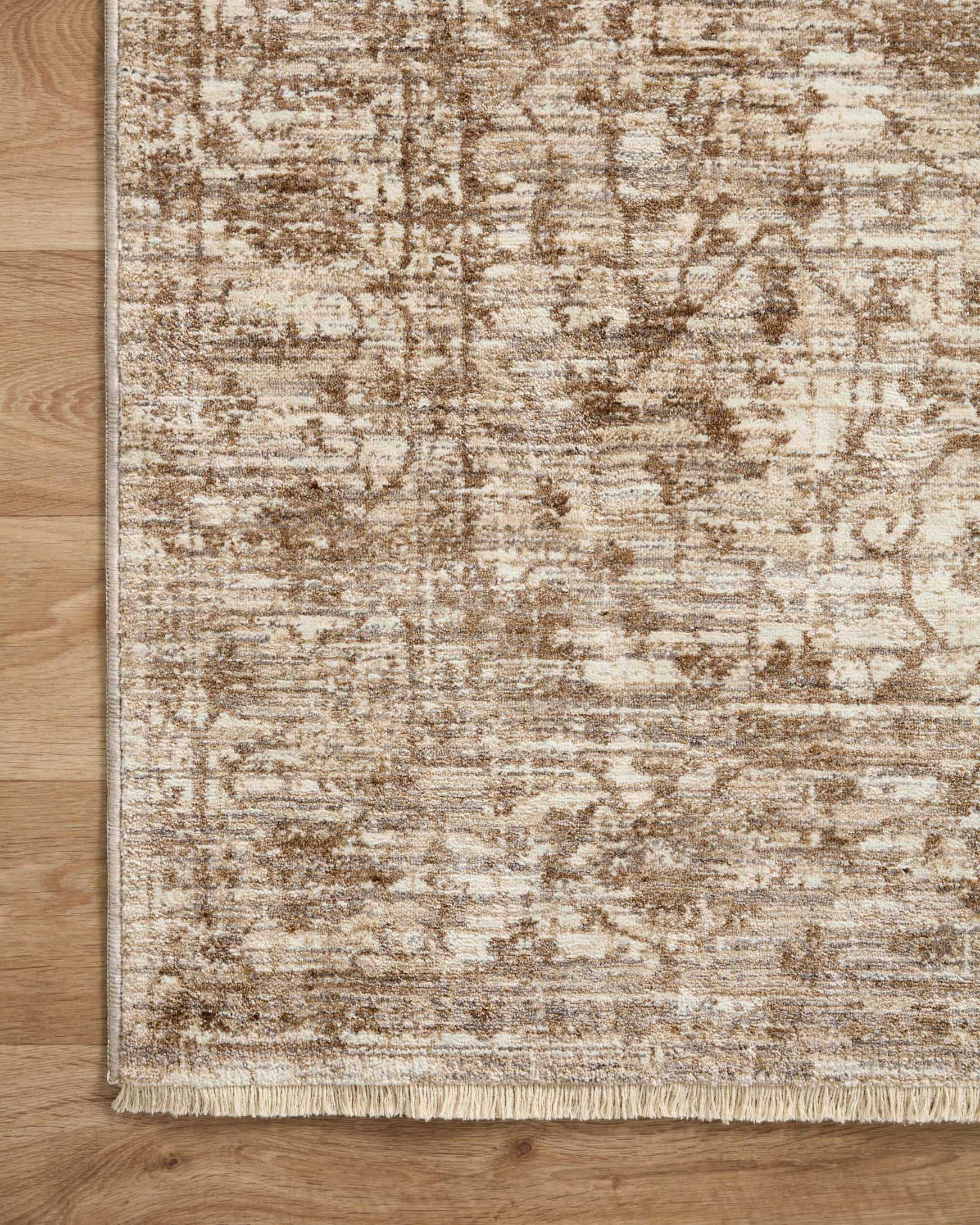 Loloi II Sorrento Traditional Bark and Natural 2' 7" x 10' Runner Rug - Image 5