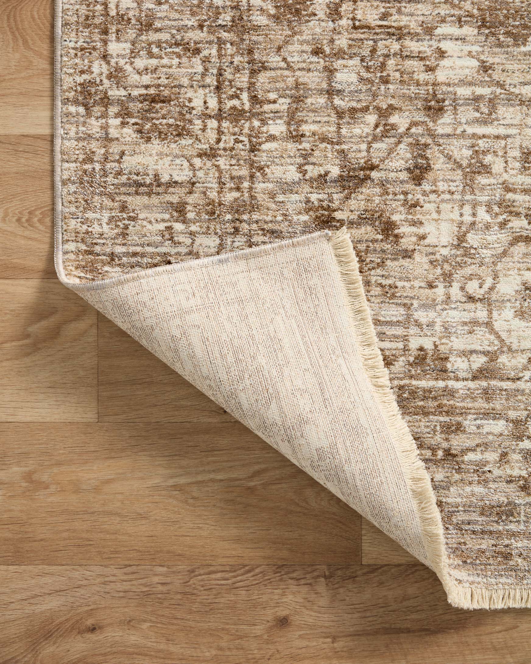 Loloi II Sorrento Traditional Bark and Natural 9' 6" x 13' 1" Area Rug - Image 6