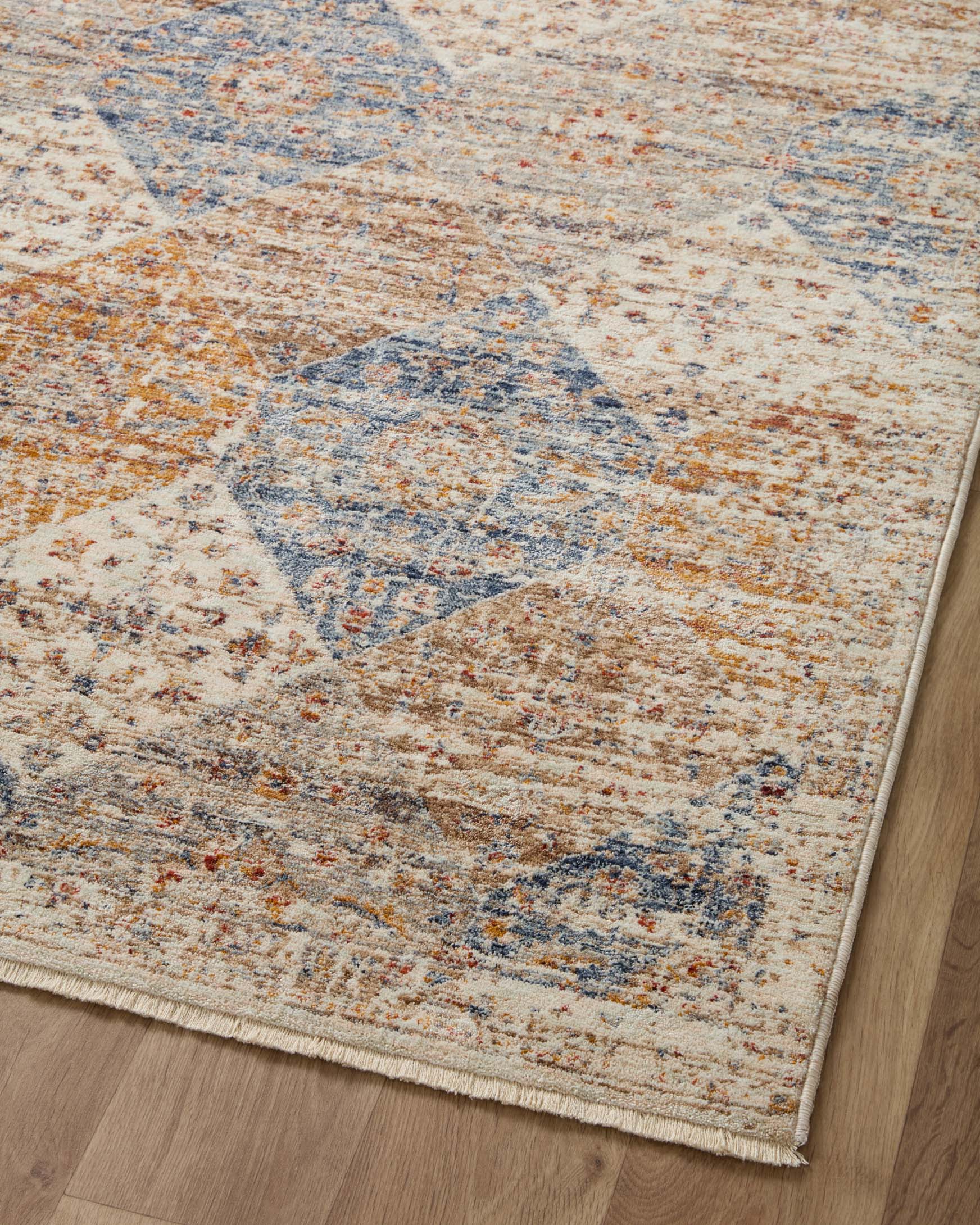 Loloi II Sorrento Traditional Ivory 5' 3" x 7' 6" Area Rug - Image 7