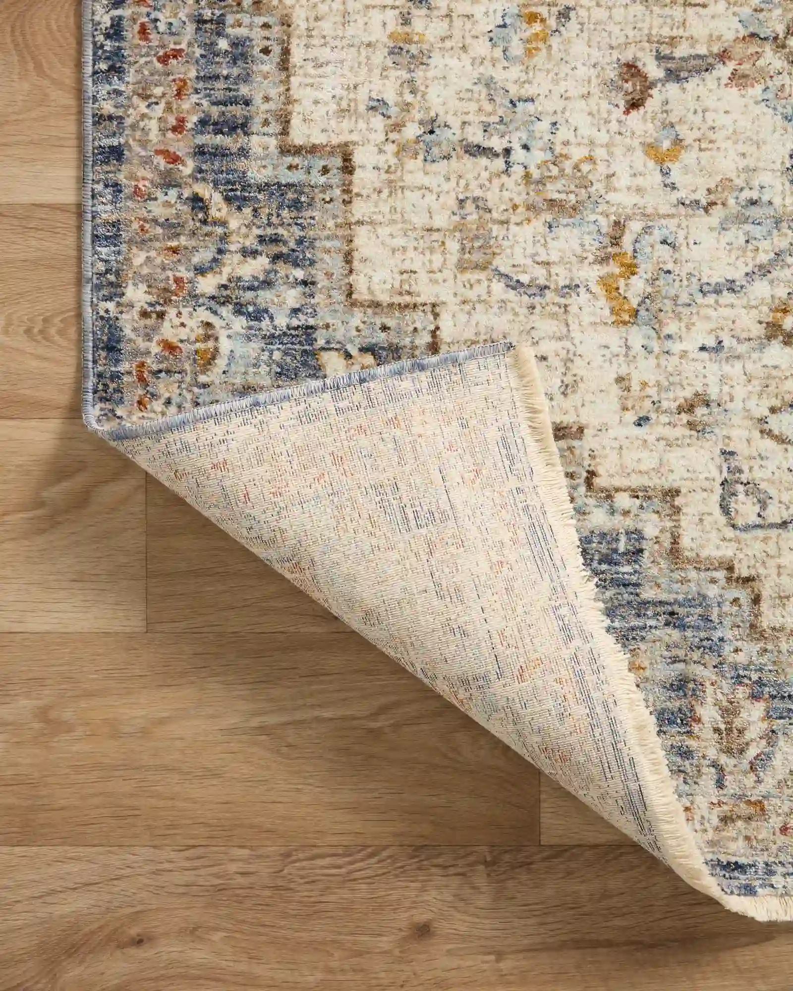Loloi II Sorrento Traditional Ivory and Fiesta 3' 11" x 5' 7" Accent Rug - Image 7