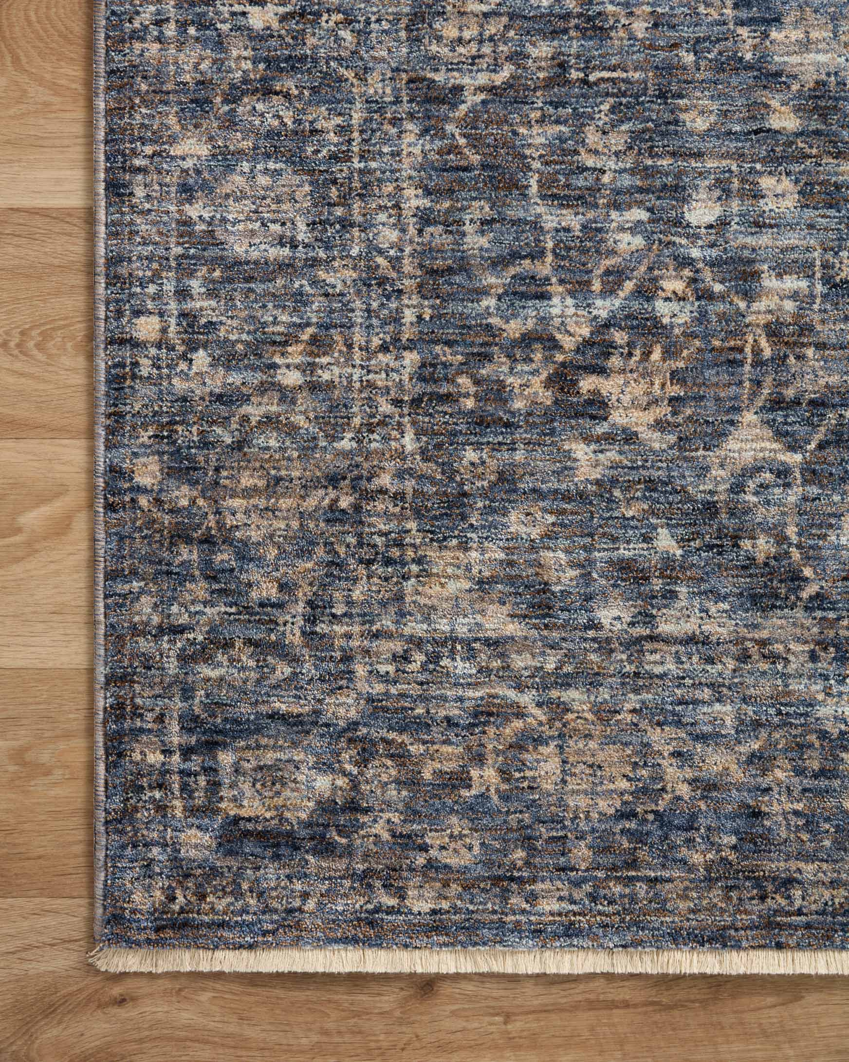 Loloi II Sorrento Traditional Midnight and Natural 9' 6" x 13' 1" Area Rug - Image 5