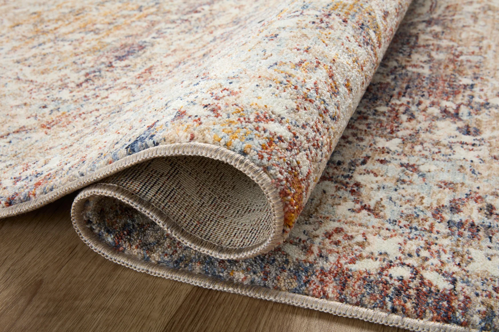 Loloi II Sorrento Traditional Natural 7' 10" x 7' 10" Round Accent Rug - Image 5