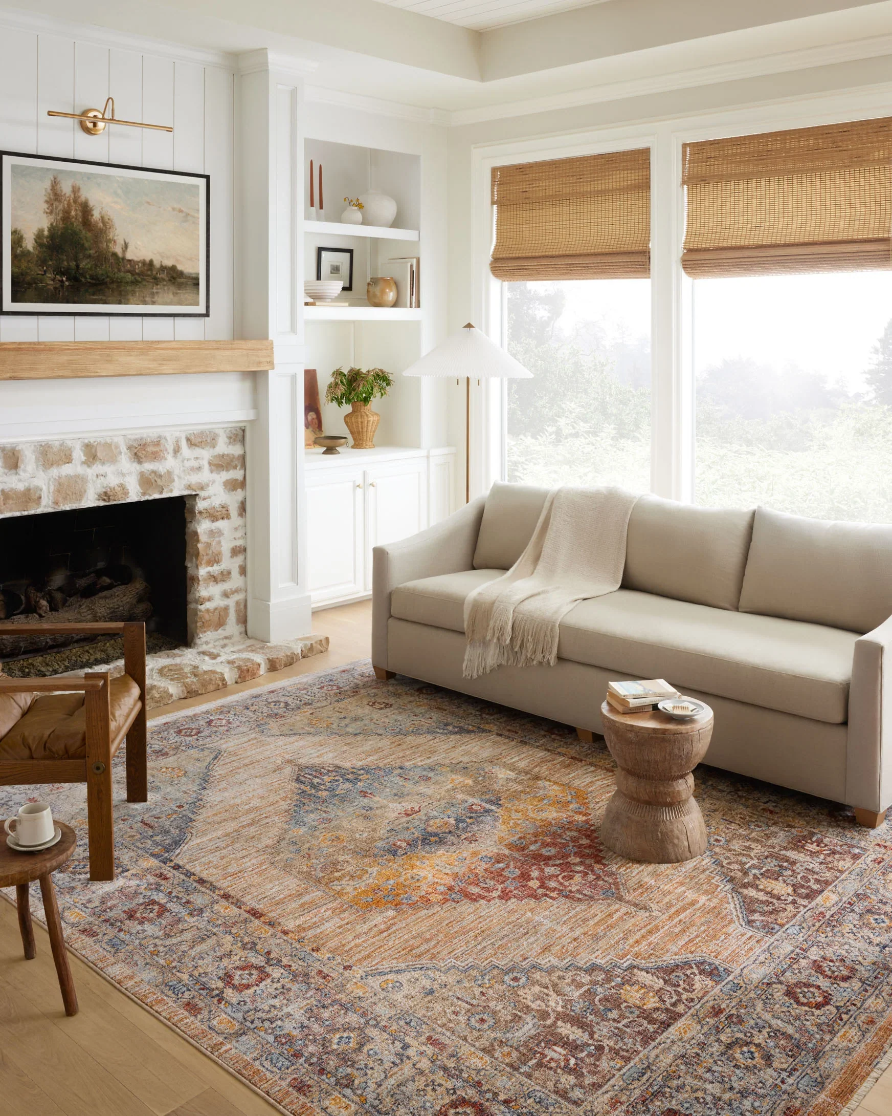 Loloi II Sorrento Traditional Sunset 2' 7" x 8' Runner Rug - Image 2