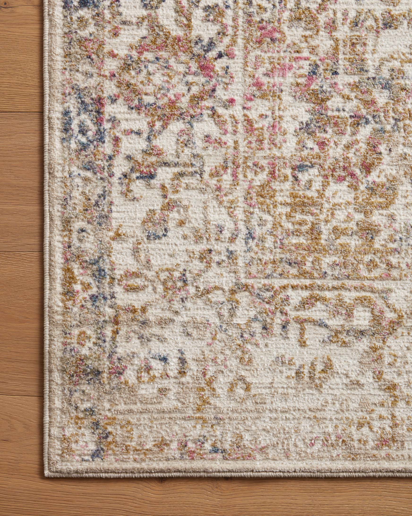 Loloi Indra Contemporary in Ivory 2' 6" x 8' Runner Rug (INA-05) - Image 3