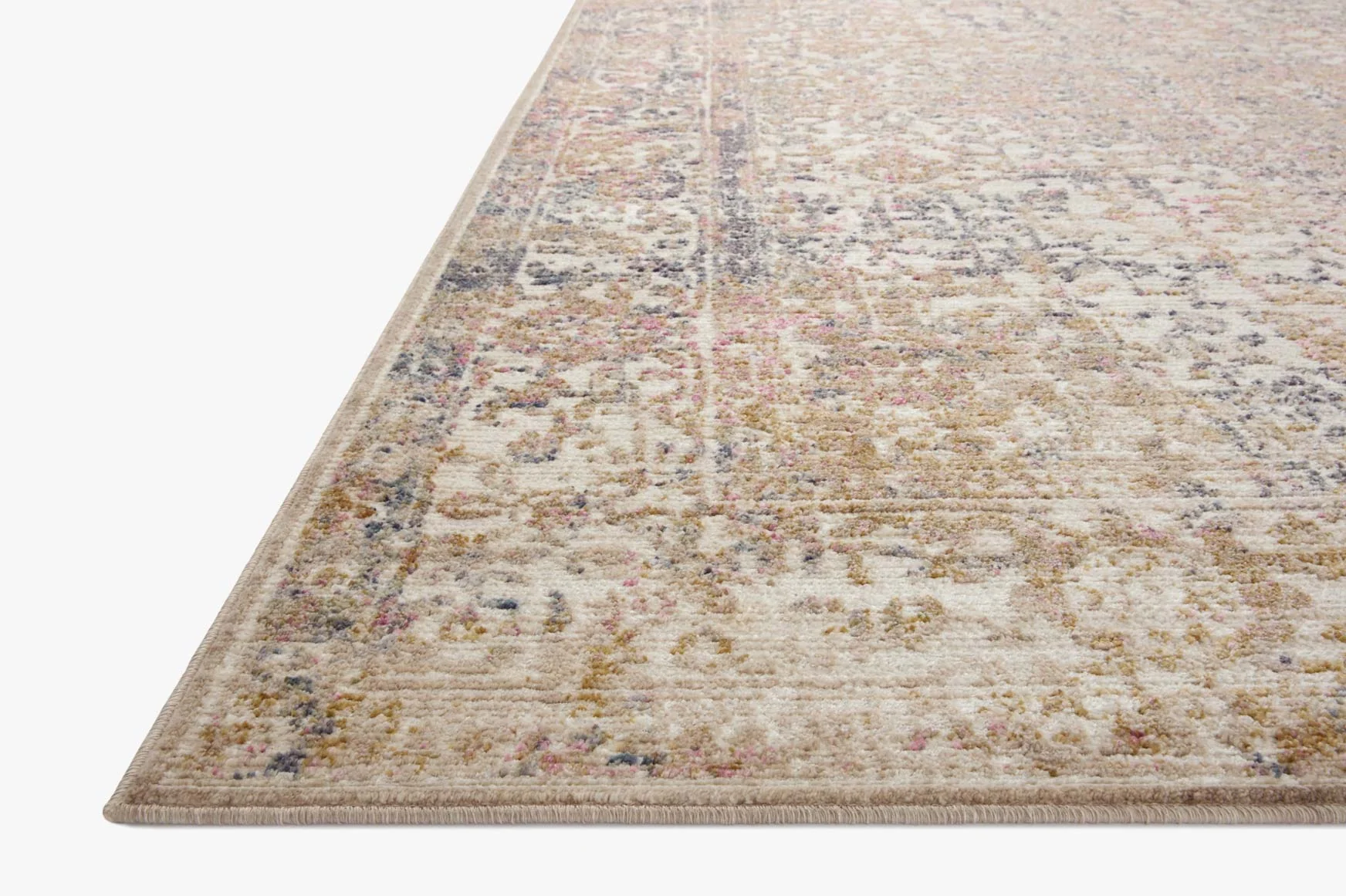 Loloi Indra Contemporary in Ivory 5' x 7'10" Area Rug (INA-05) - Image 2