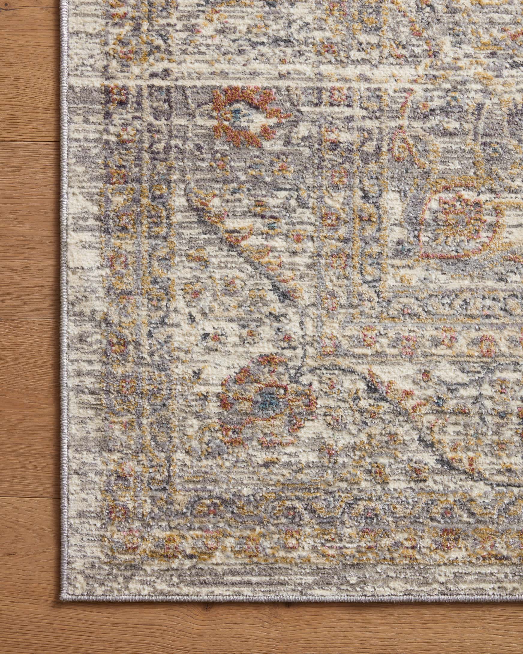 Loloi Indra Contemporary in Stone 10' x 14' Area Rug (INA-01) - Image 3