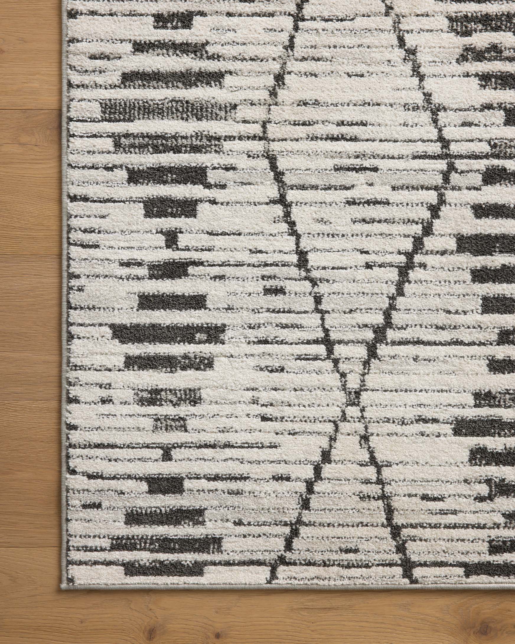 Loloi Kamala Transitional in Charcoal and Dove 11'2" x 15' 7" Area Rug (KAM-02) - Image 6