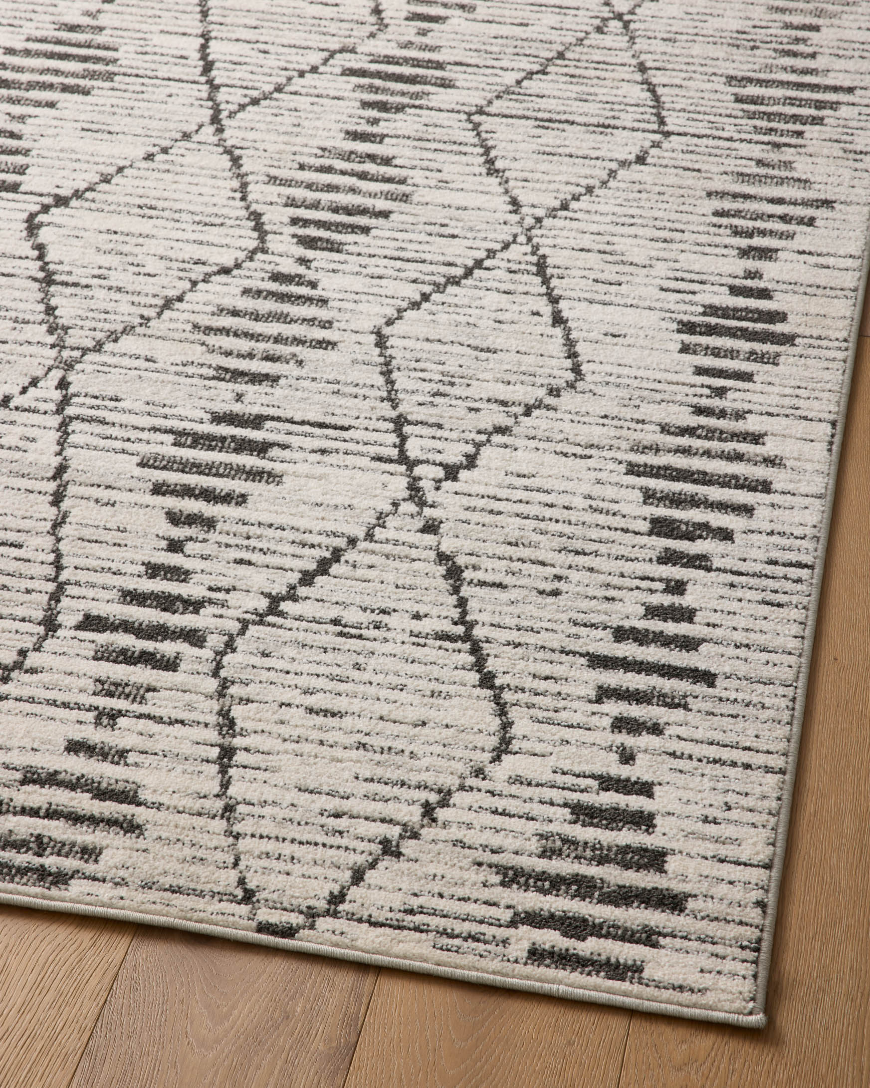 Loloi Kamala Transitional in Charcoal and Dove 2' 7" x 12' Runner Rug (KAM-02) - Image 8