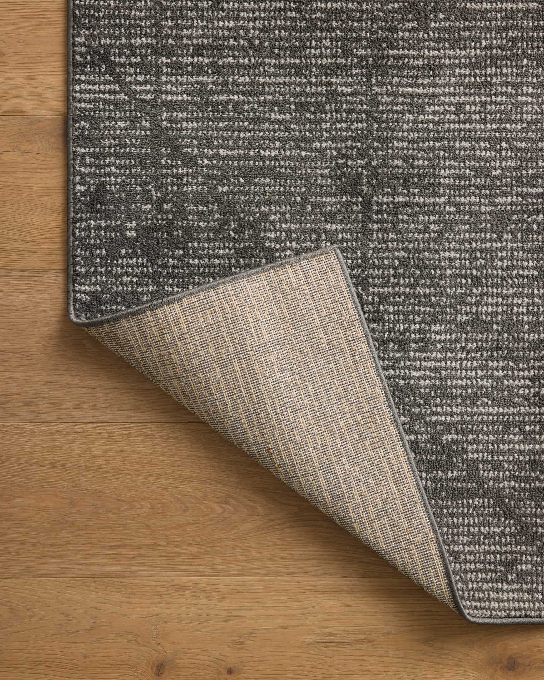 Loloi Kamala Transitional in Charcoal and Ivory 2' 7" x 8' Runner Rug (KAM-06) - Image 6
