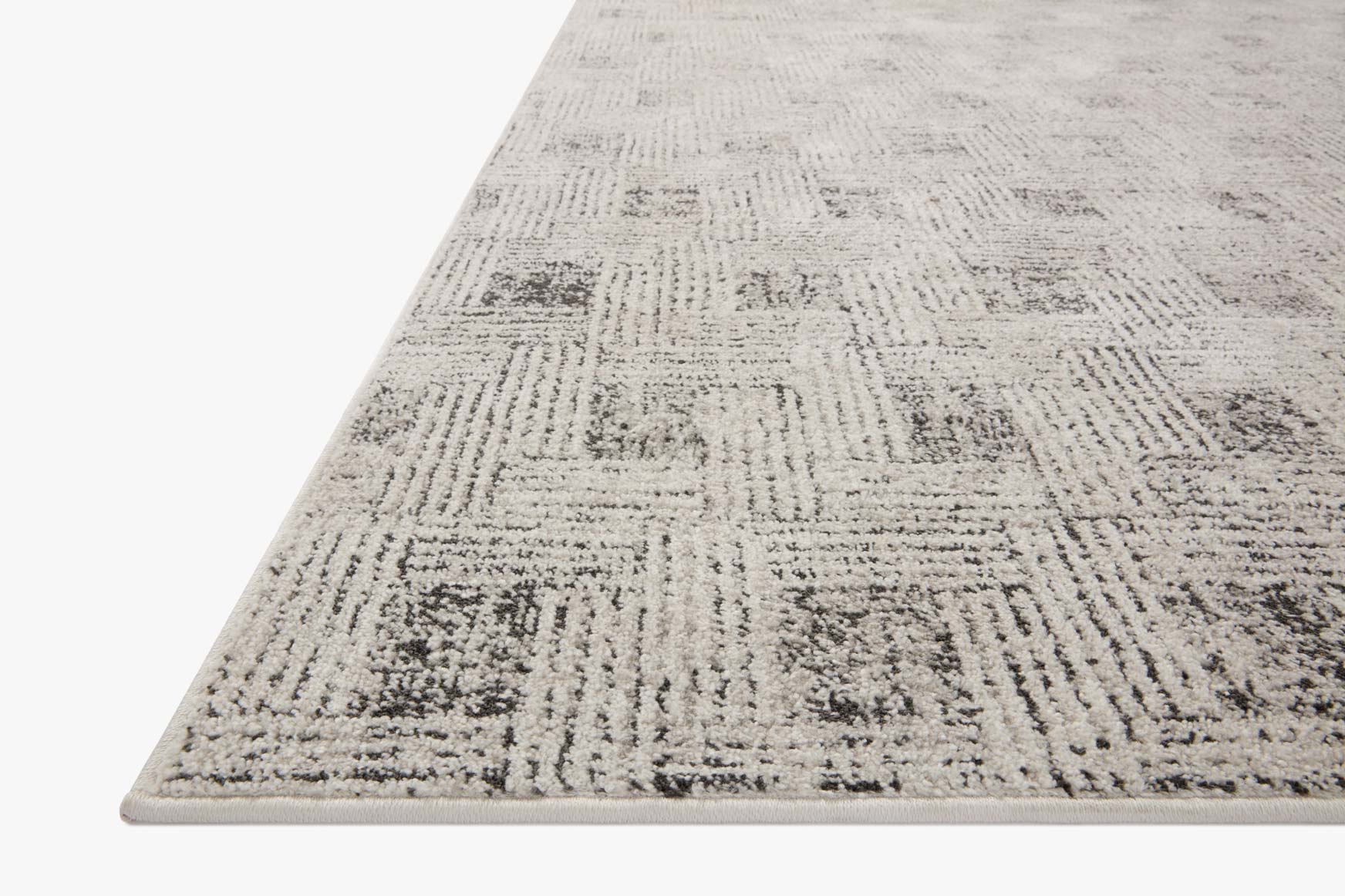 Loloi Kamala Transitional in Grey and Graphite 2' 7" x 12' Runner Rug (KAM-01) - Image 3