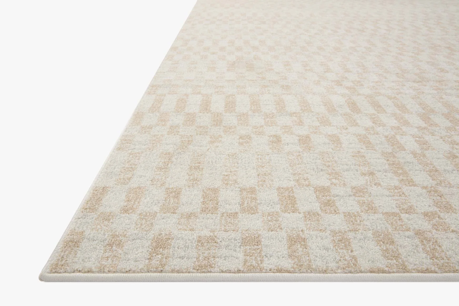 Loloi Kamala Transitional in Ivory and Natural 6' 7" x 9' 6" Area Rug (KAM-05) - Image 3