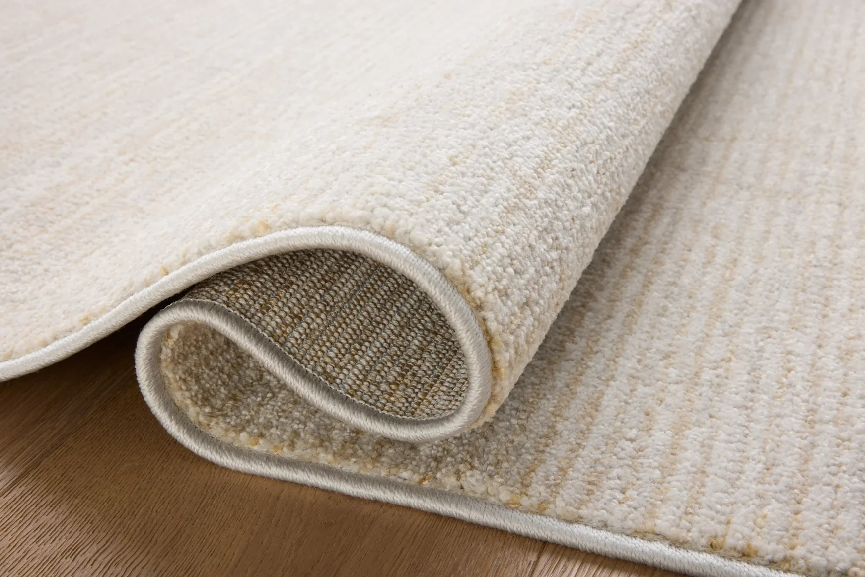 Loloi Kamala Transitional in Natural and Mist 2' 7" x 10' Runner Rug (KAM-03) - Image 4