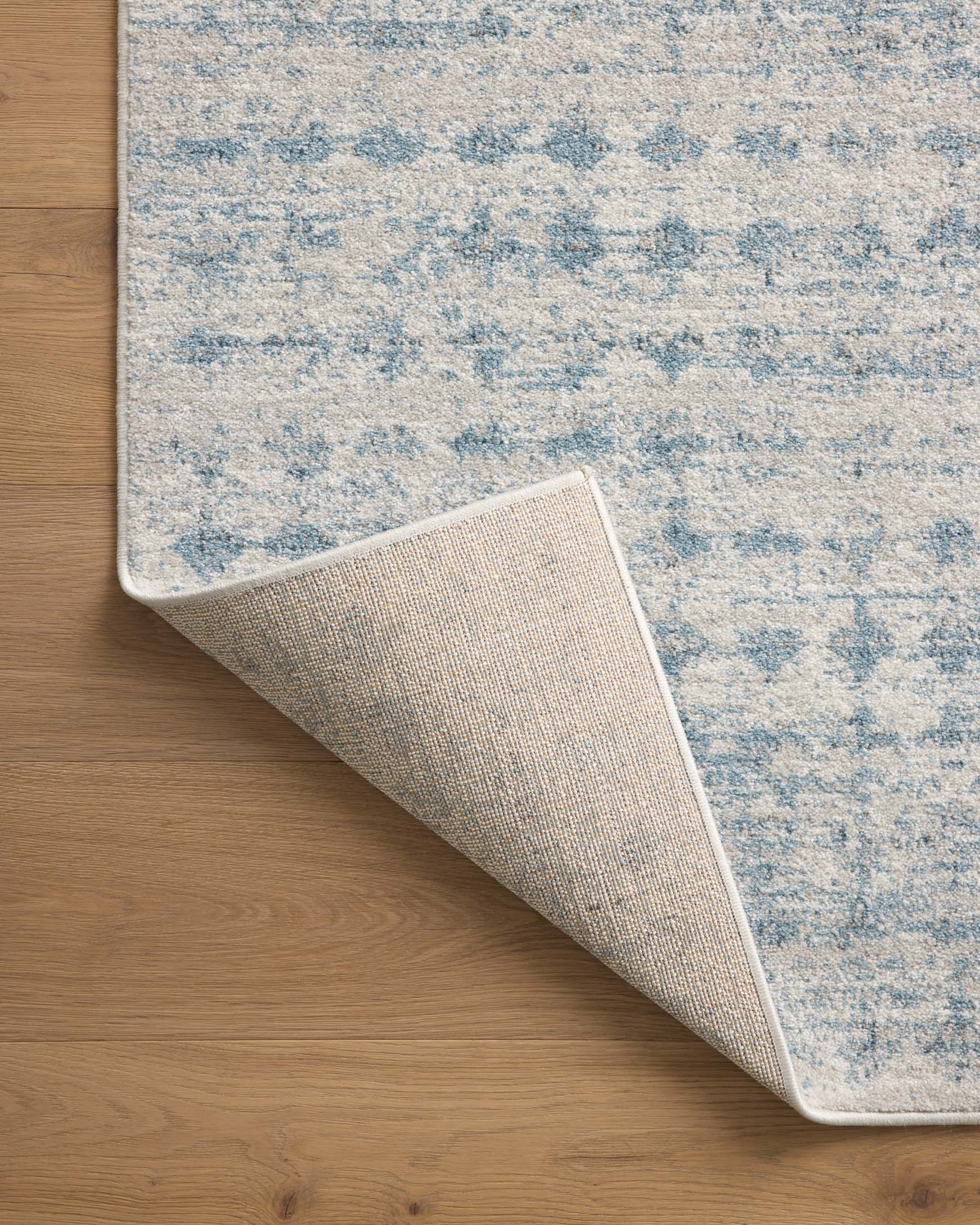 Loloi Kamala Transitional in Sky and Dove 2' 7" x 10' Runner Rug (KAM-04) - Image 6