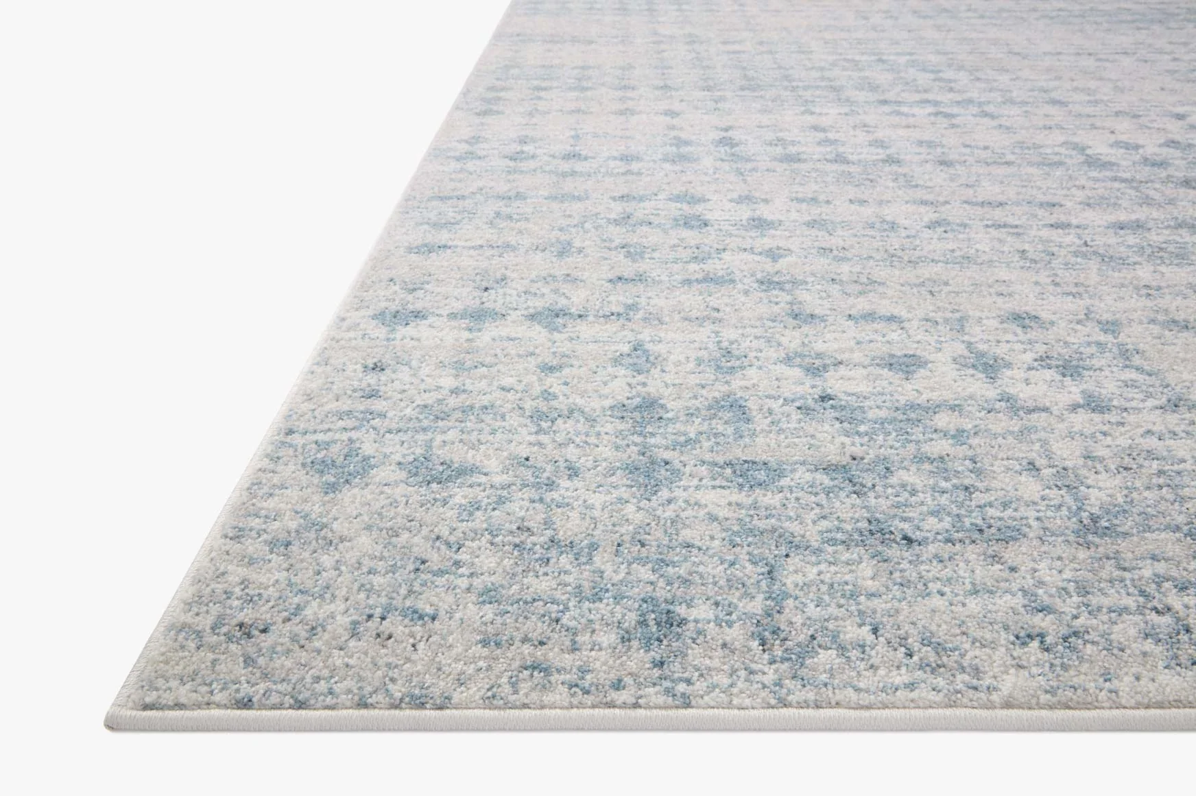 Loloi Kamala Transitional in Sky and Dove 2' 7" x 12' Runner Rug (KAM-04) - Image 3