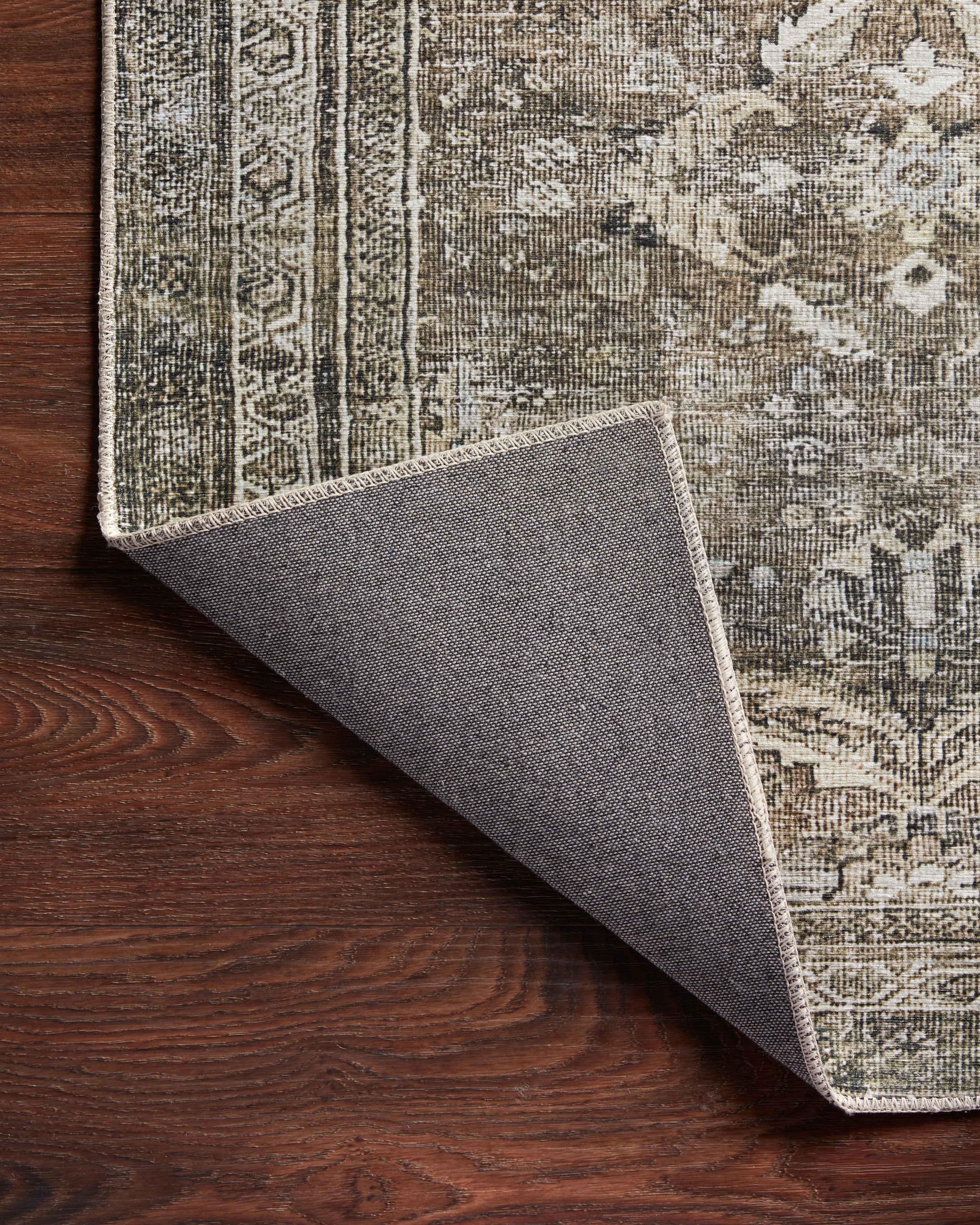 Loloi Layla Traditional in Antique and Moss 9' 6" x 14' Area Rug (LAY-13) - Image 10