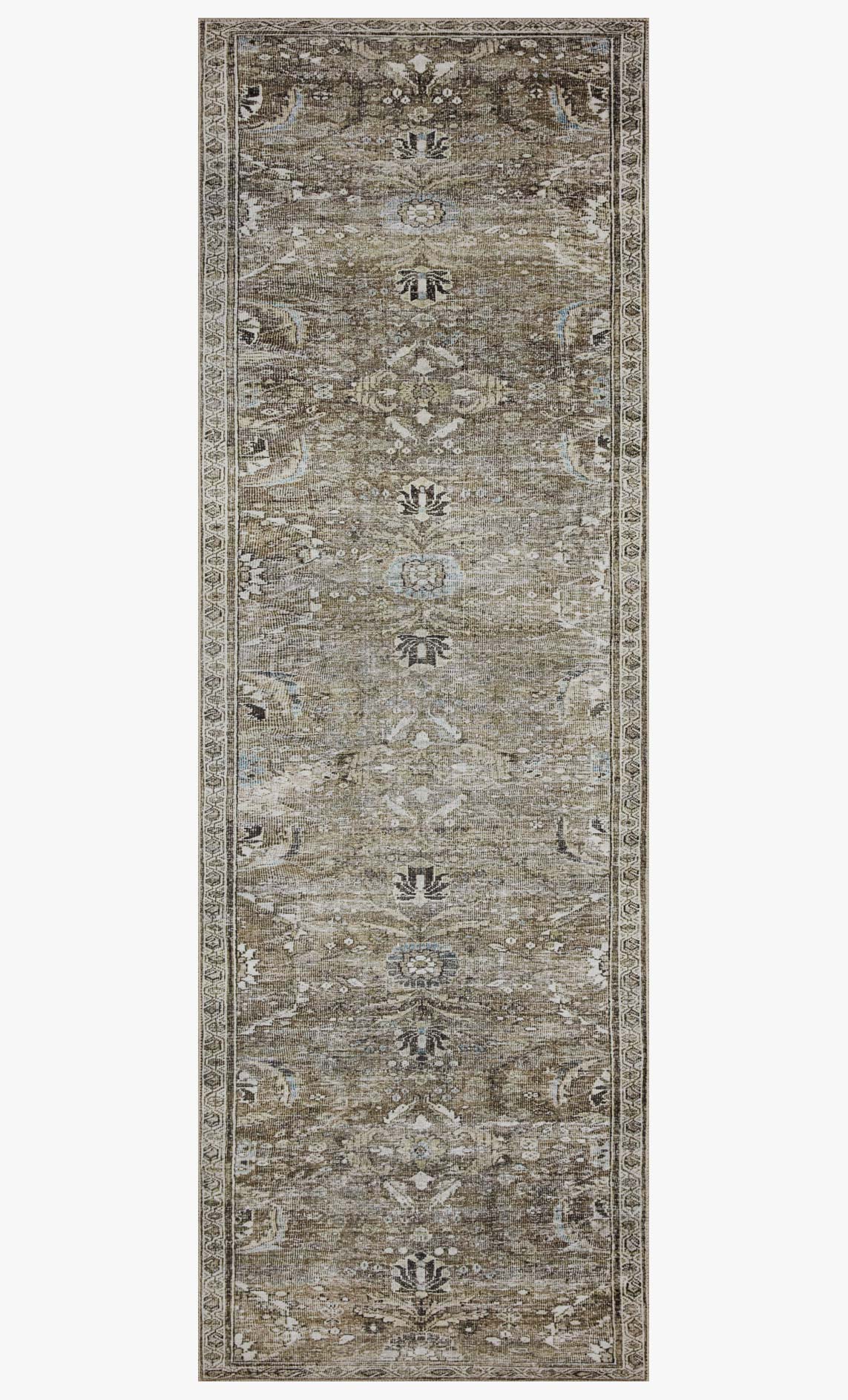 Loloi Layla Traditional in Antique and Moss 9' 6" x 14' Area Rug (LAY-13) - Image 7