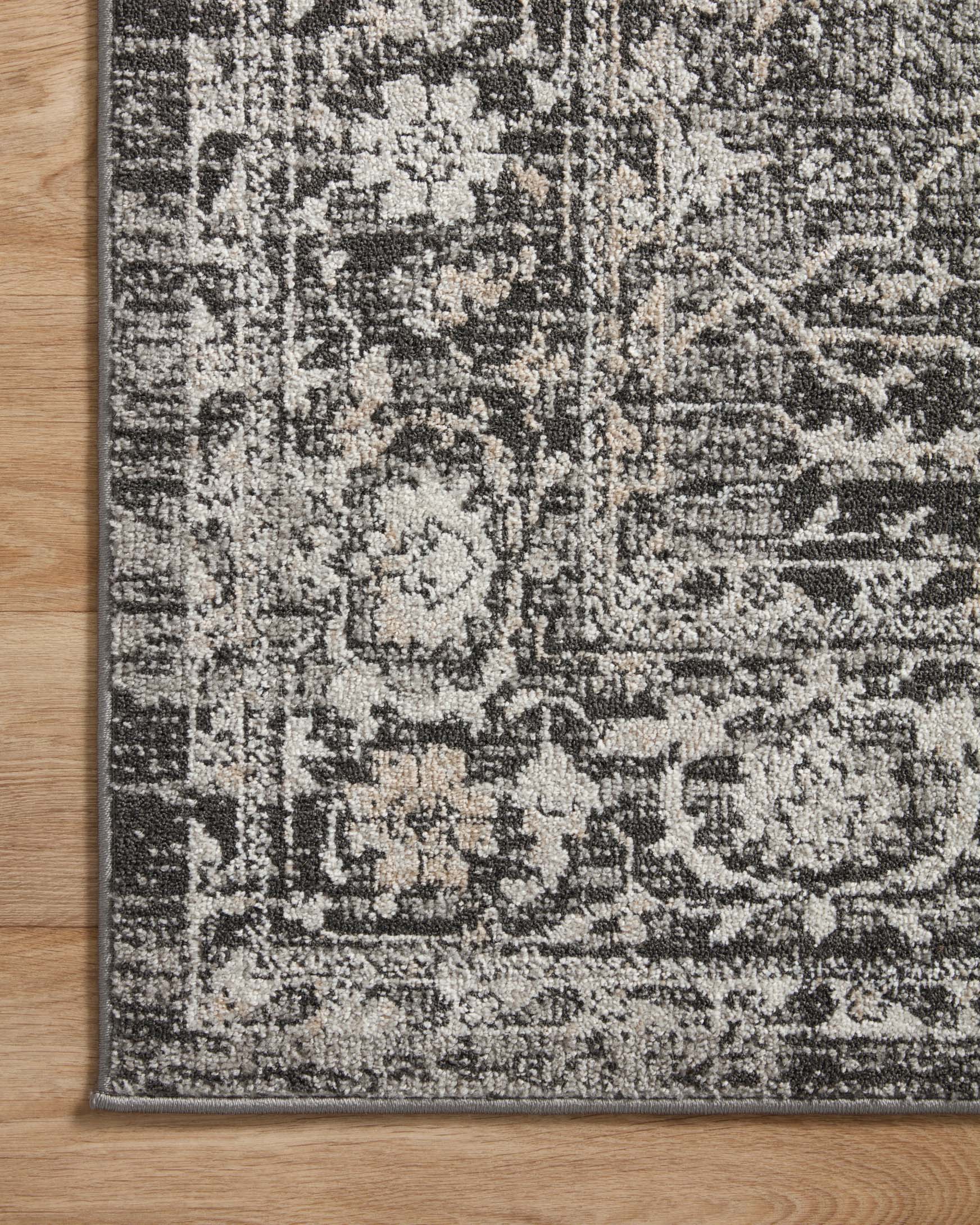 Loloi Odette Traditional in Charcoal and Silver 11'2" x 15' 7" Area Rug (ODT-01) - Image 5