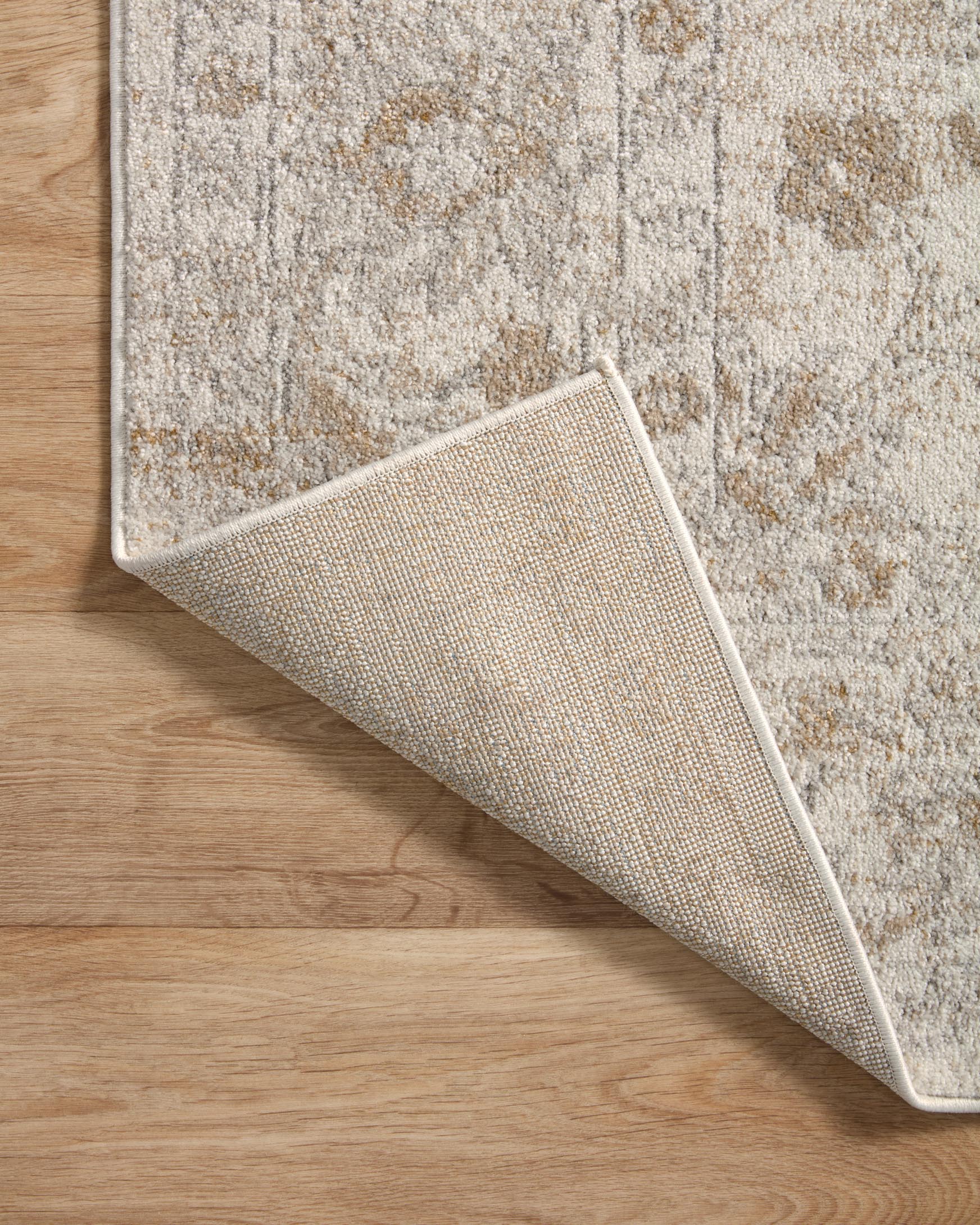 Loloi Odette Traditional in Ivory and Beige 7'10" x 7'10" Round Area Rug (ODT-03) - Image 6