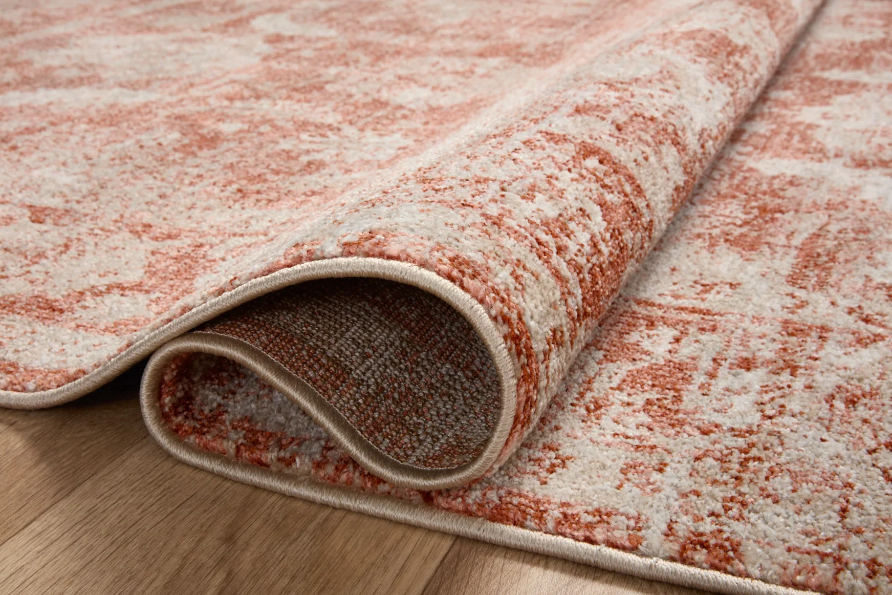 Loloi Odette Traditional in Rust and Ivory 4' x 6' Accent Rug (ODT-03) - Image 4