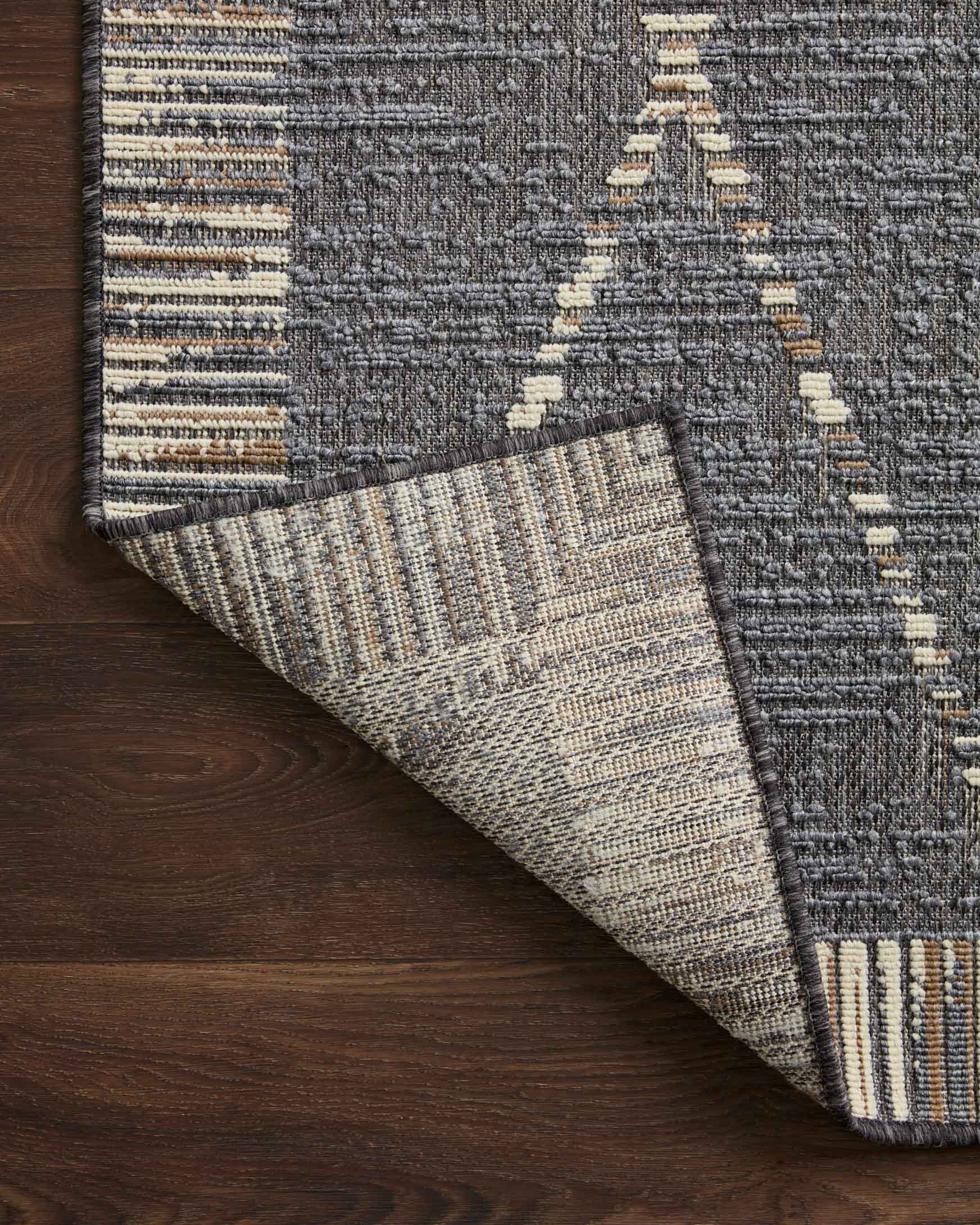 Loloi Rainier Indoor/Outdoor in Slate 7'10" x 10'10" Area Rug (RAI-09) - Image 6