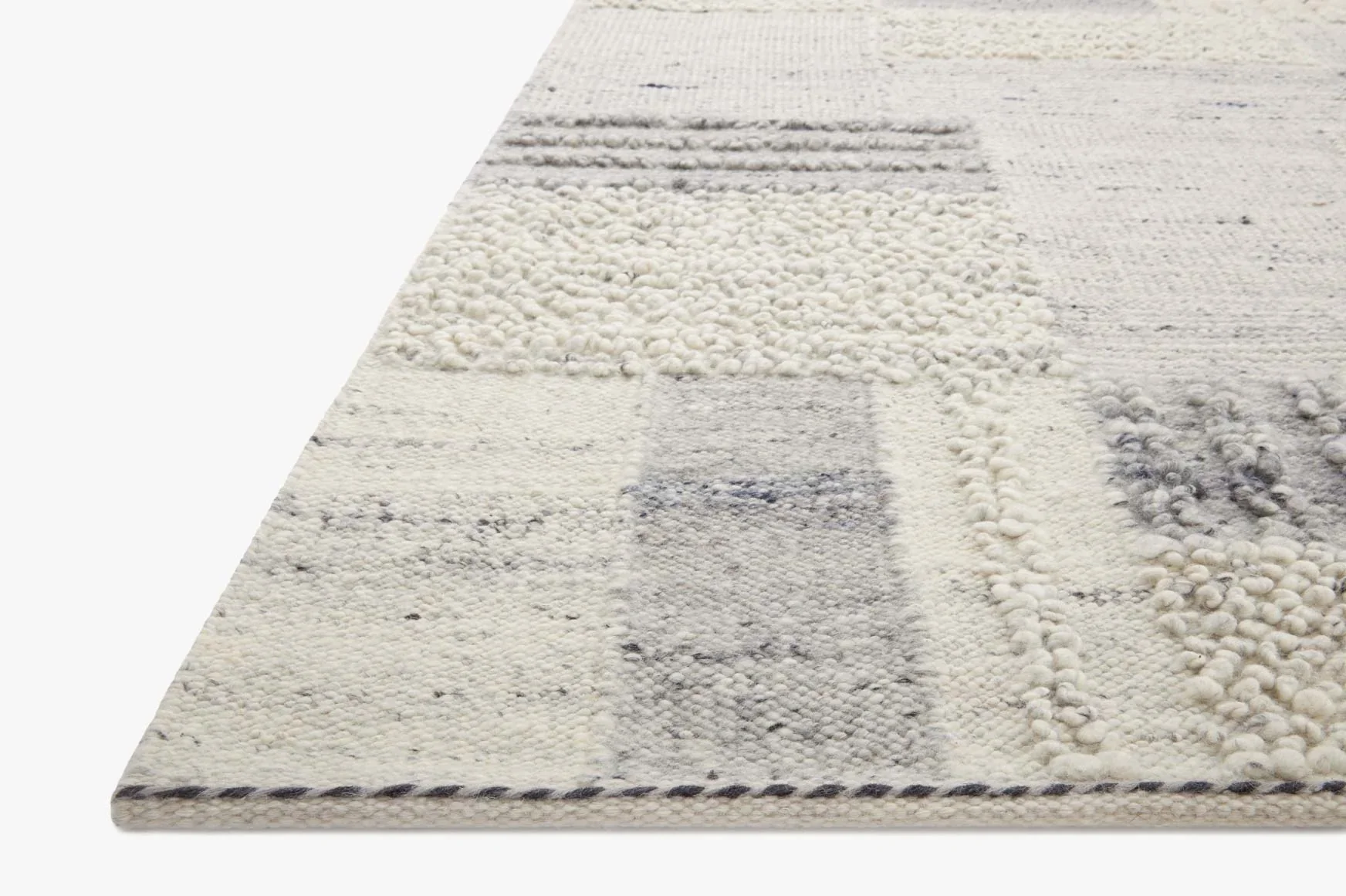 Loloi Runner Rug 2' 6" x 11' 6" in Slate and Mist (MAN-01) - Image 2