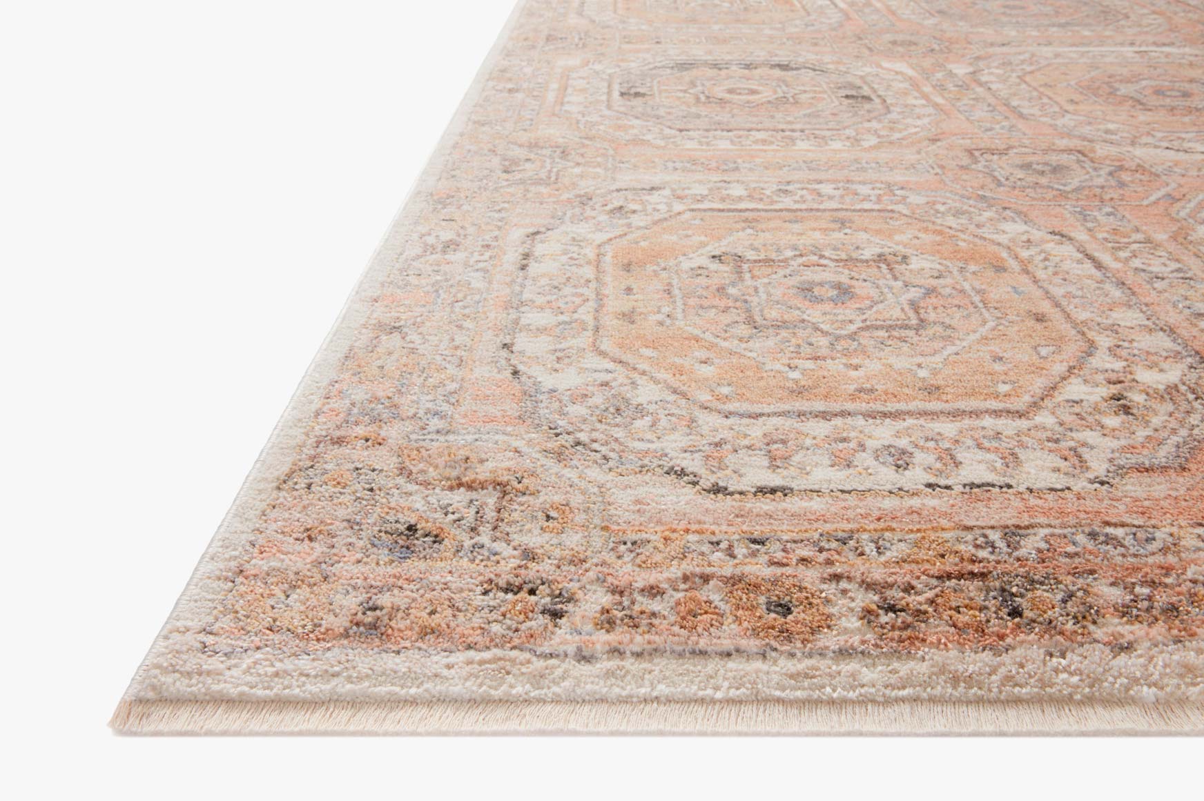 Loloi Runner Rug 2' 6" x 12' in Apricot (SNN-06) - Image 3