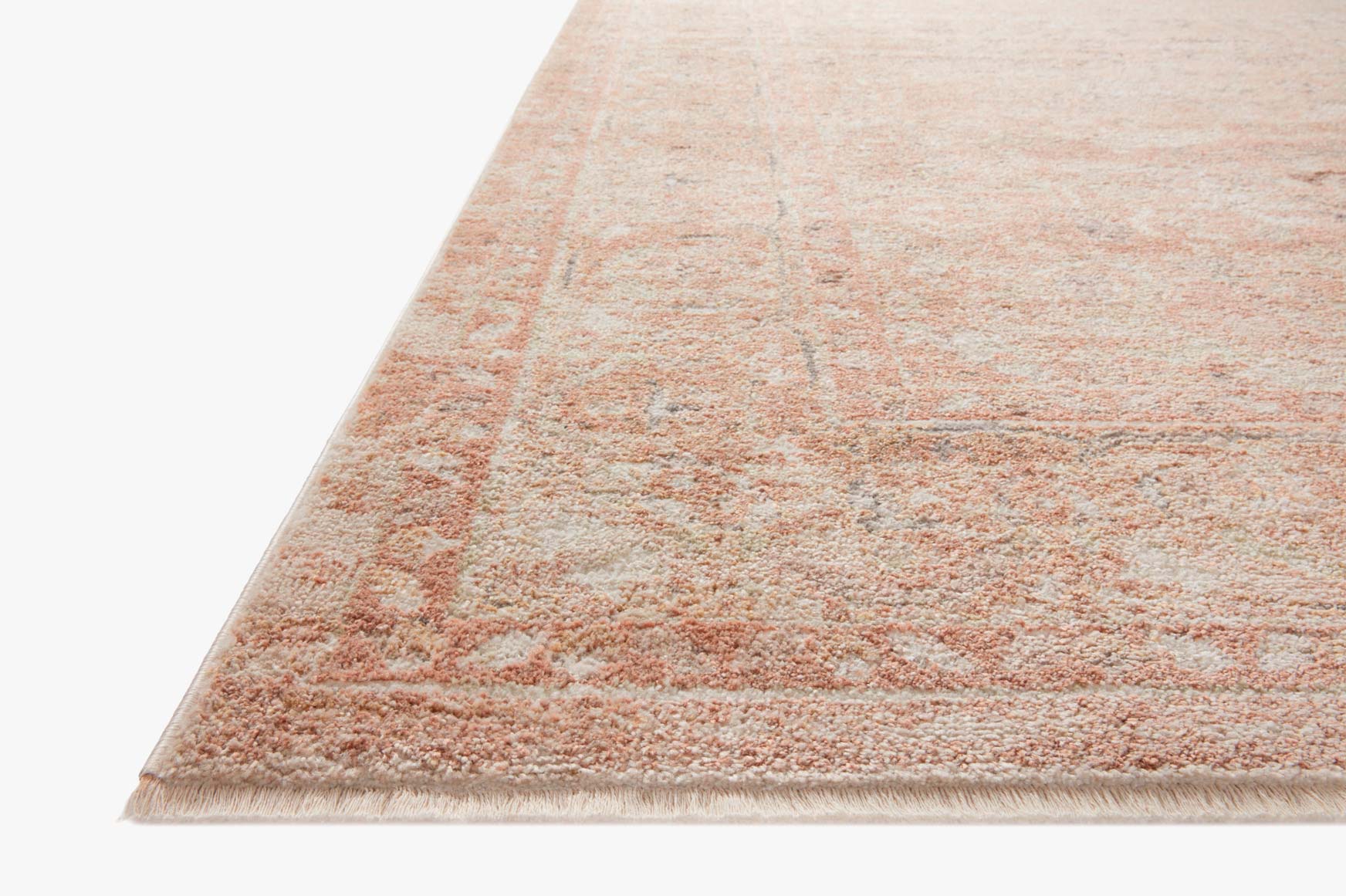 Loloi Runner Rug 2' 6" x 8' in Terracotta and Natural (SNN-04) - Image 3