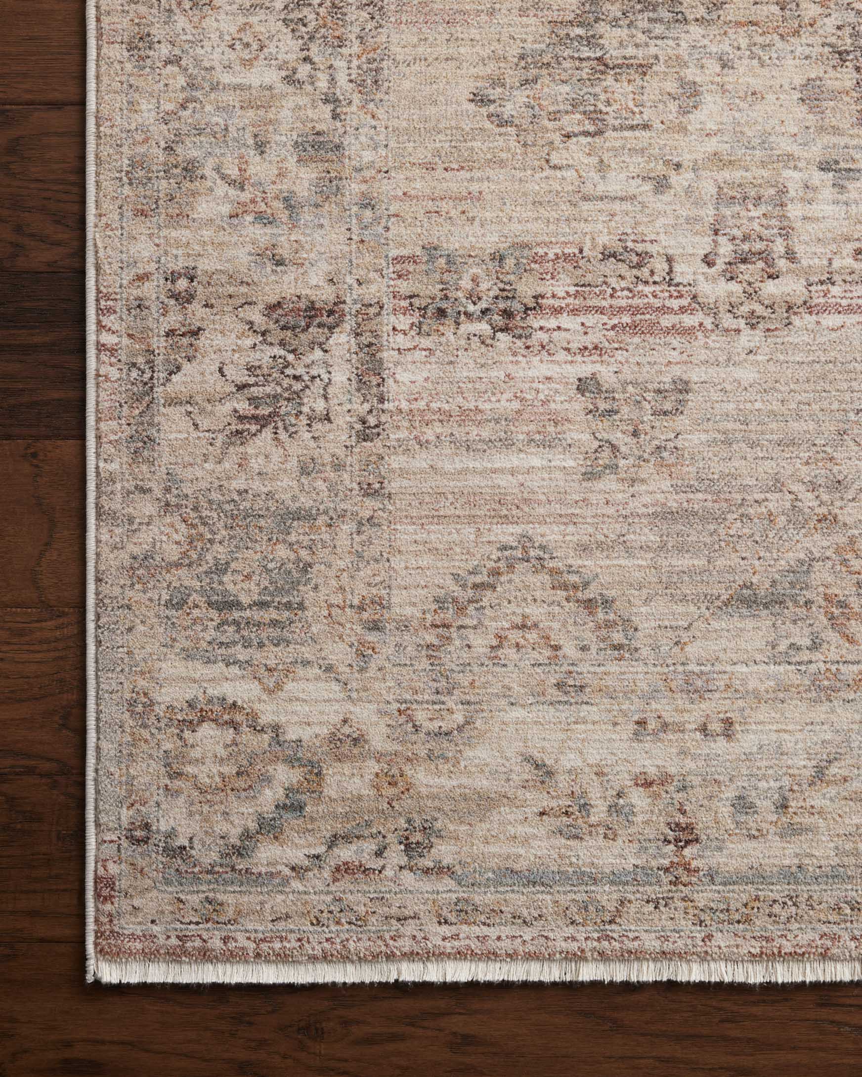 Loloi Runner Rug 2' 7" x 10' in Blush and Dove (LYR-01) - Image 6