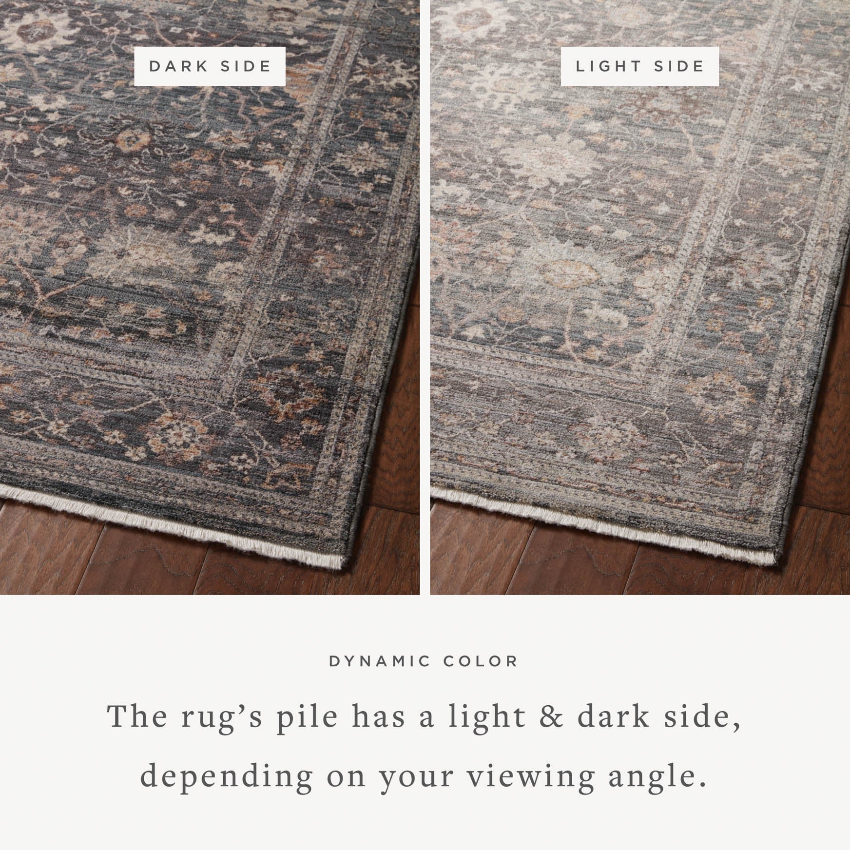 Loloi Runner Rug 2' 7" x 12' in Ink (LYR-04) - Image 2