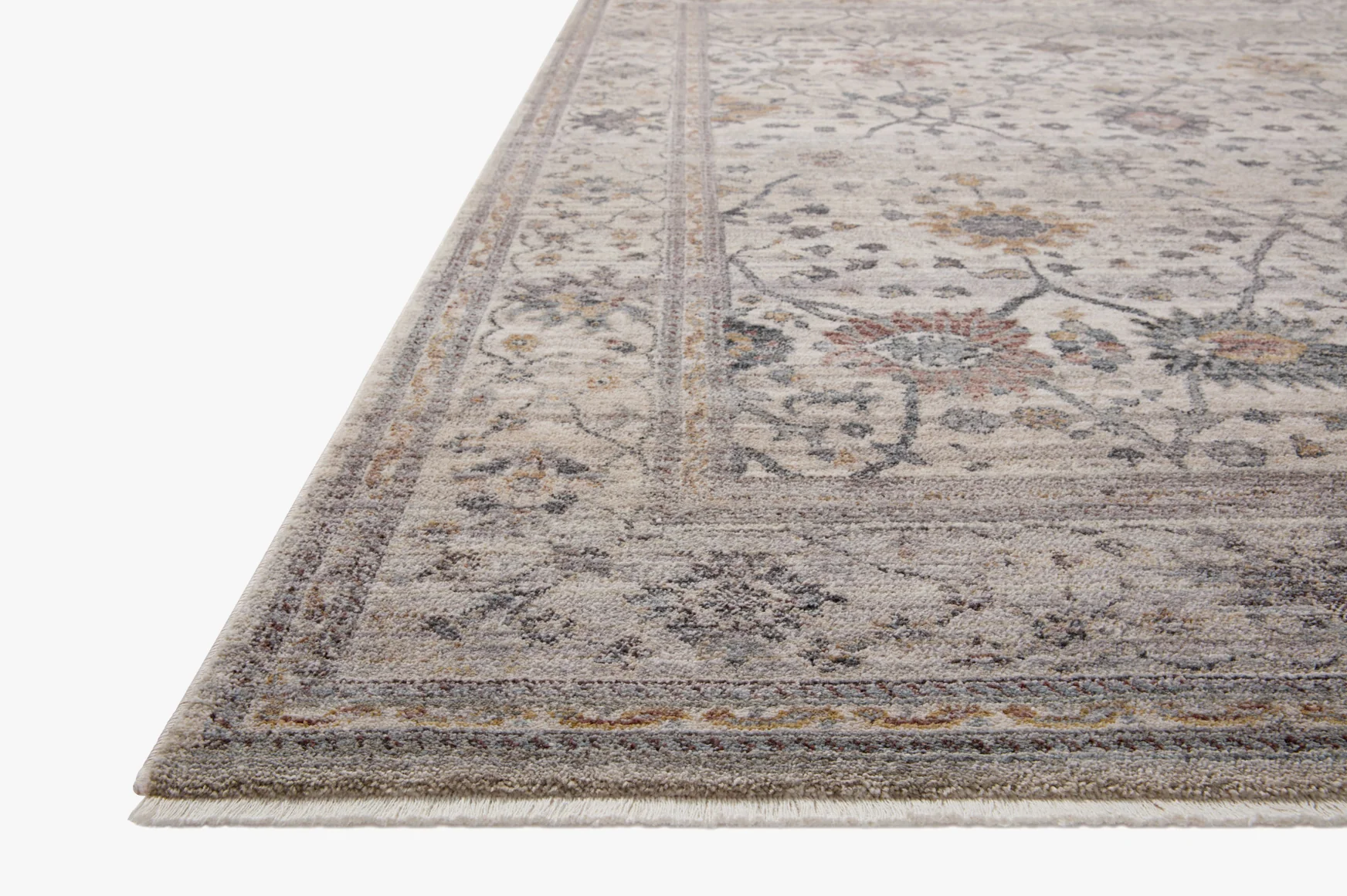 Loloi Runner Rug 2' 7" x 8' in Pebble (LYR-04) - Image 3