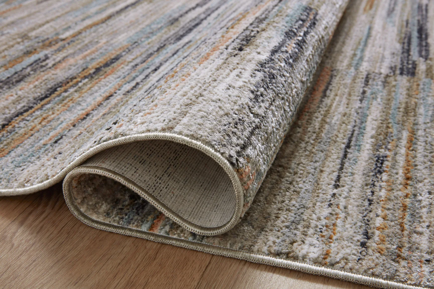 Loloi Soho Contemporary Dove 2' 7" x 14' Runner Rug - Image 5
