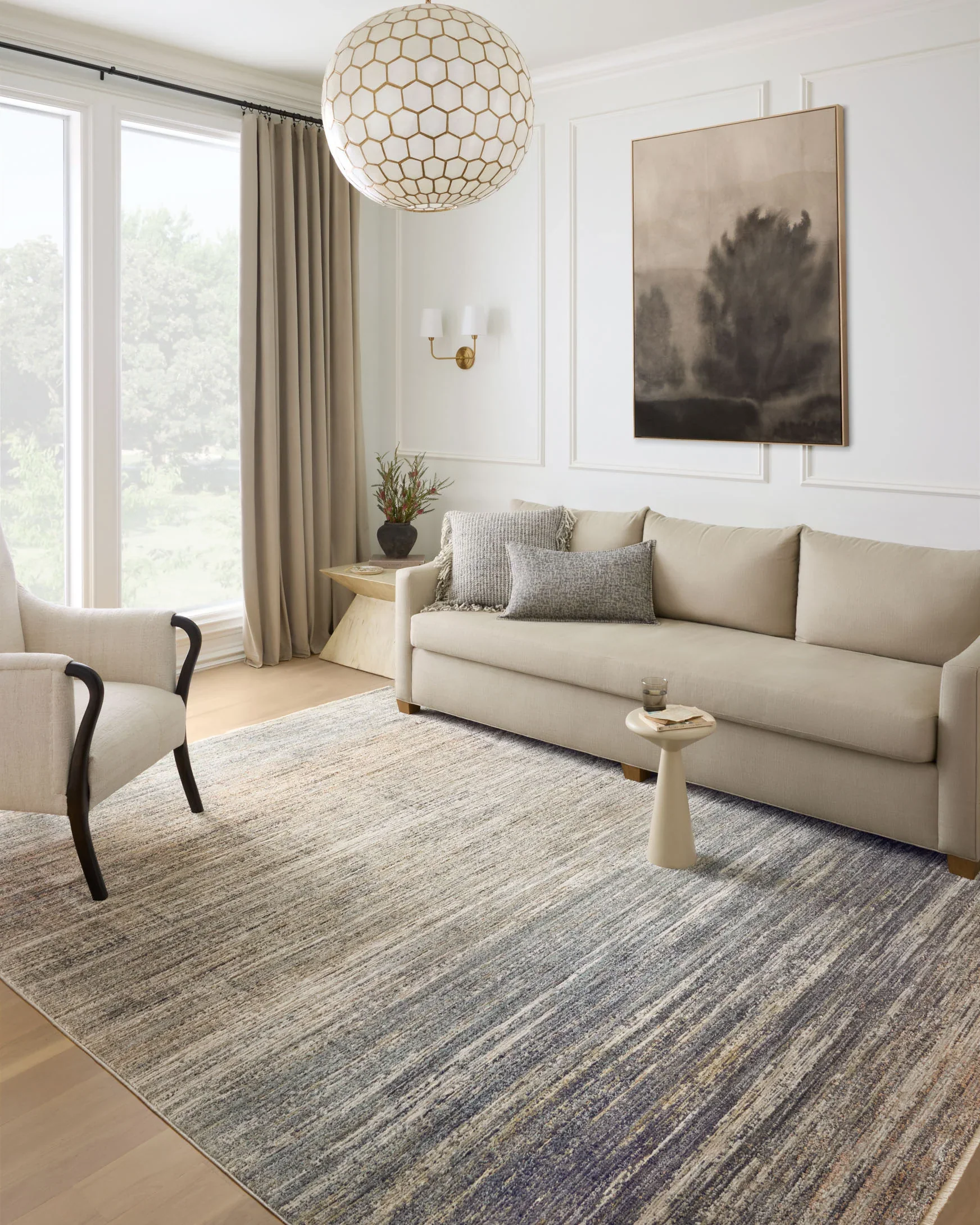Loloi Soho Contemporary Earth 5' 3" x 7' 9" Area Rug - Image 2