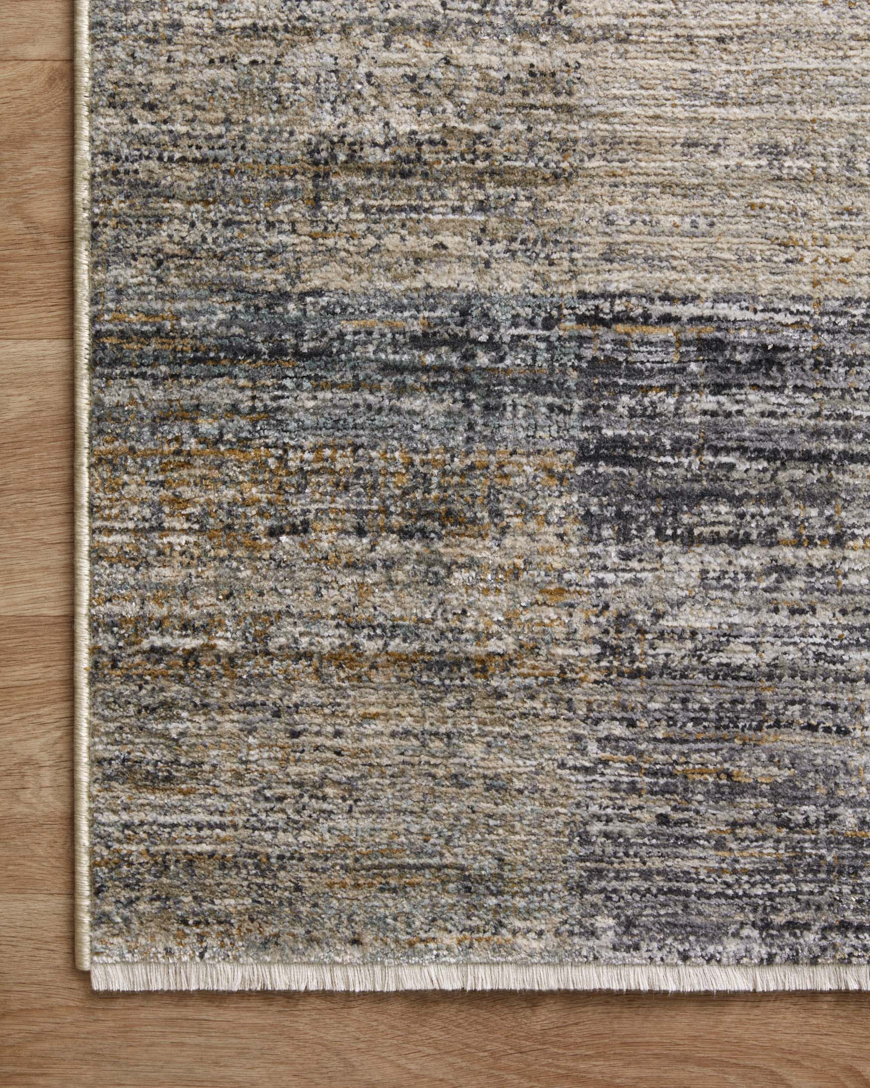 Loloi Soho Contemporary Grey and Gold 2' 3" x 3' 10" Accent Rug - Image 6