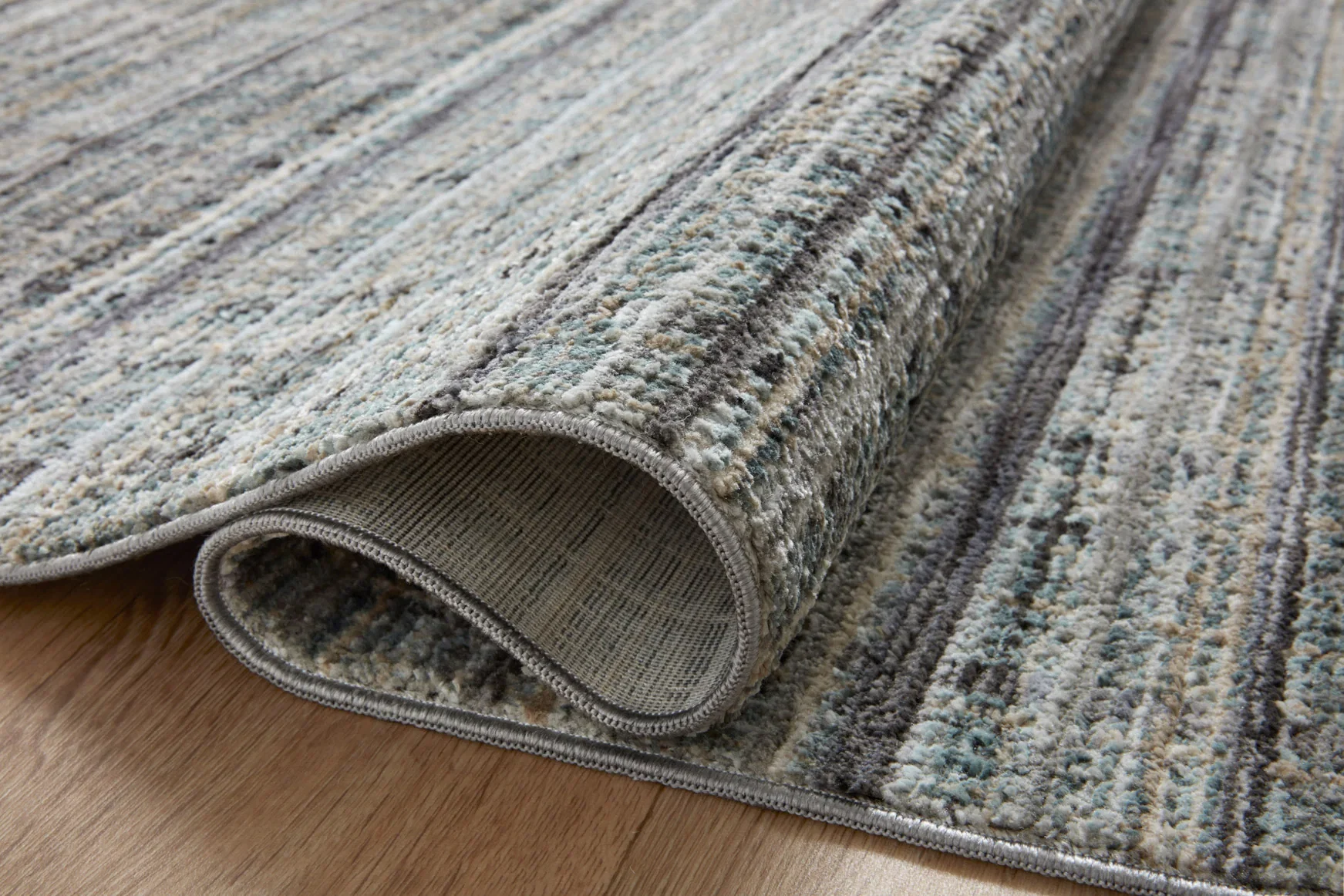 Loloi Soho Contemporary Jade and Stone 2' 7" x 10' Runner Rug - Image 4