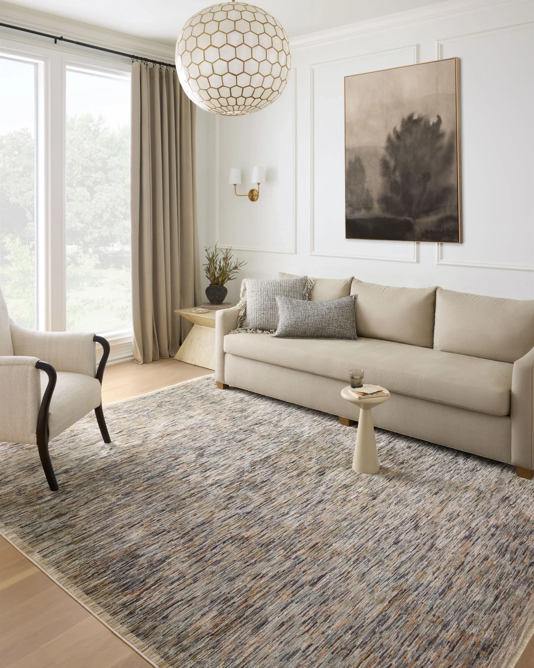 Loloi Soho Contemporary Sand 7' 10" x 10' Area Rug - Image 2