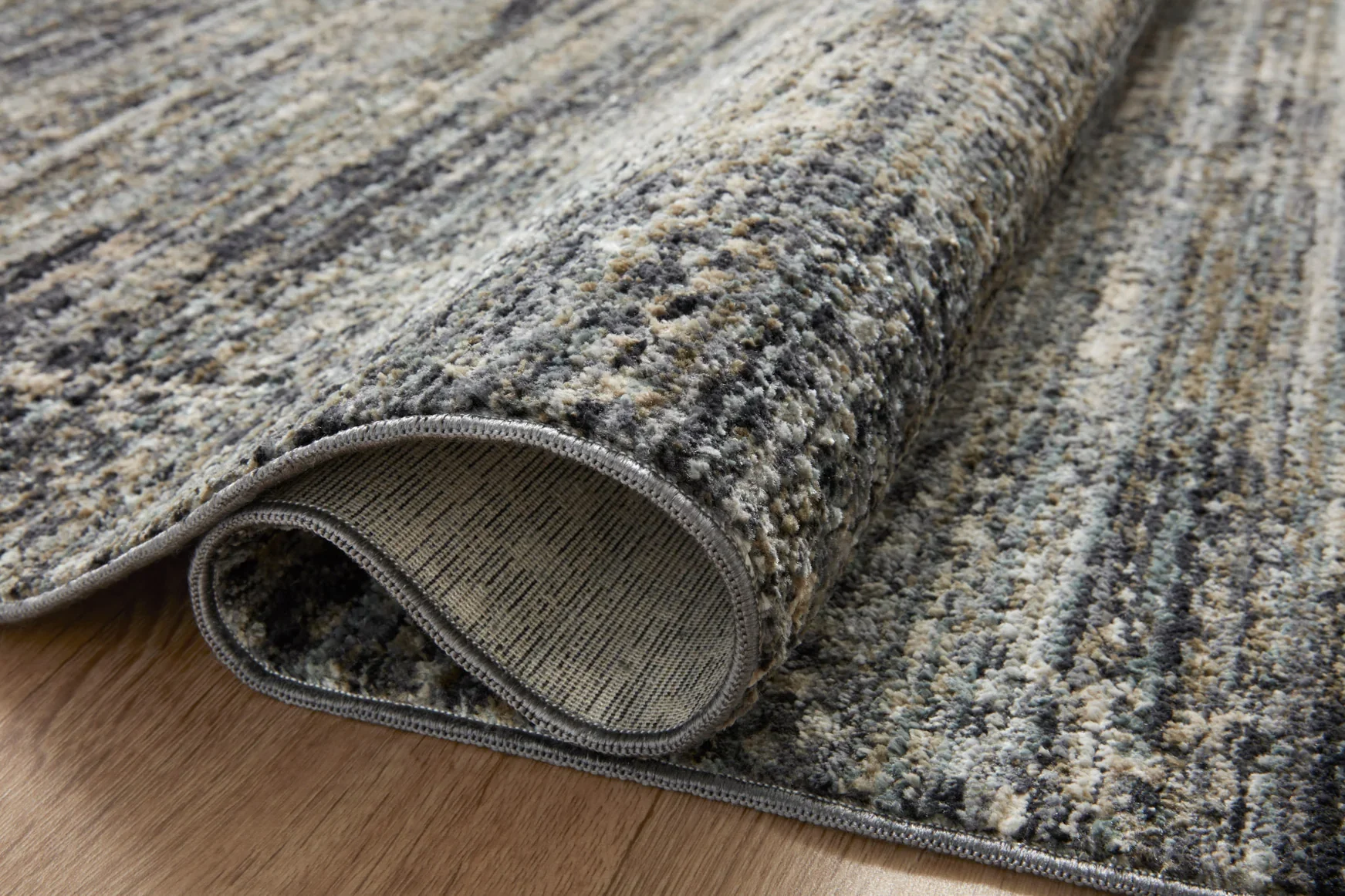 Loloi Soho Contemporary Slate 5' 3" x 7' 9" Area Rug - Image 5