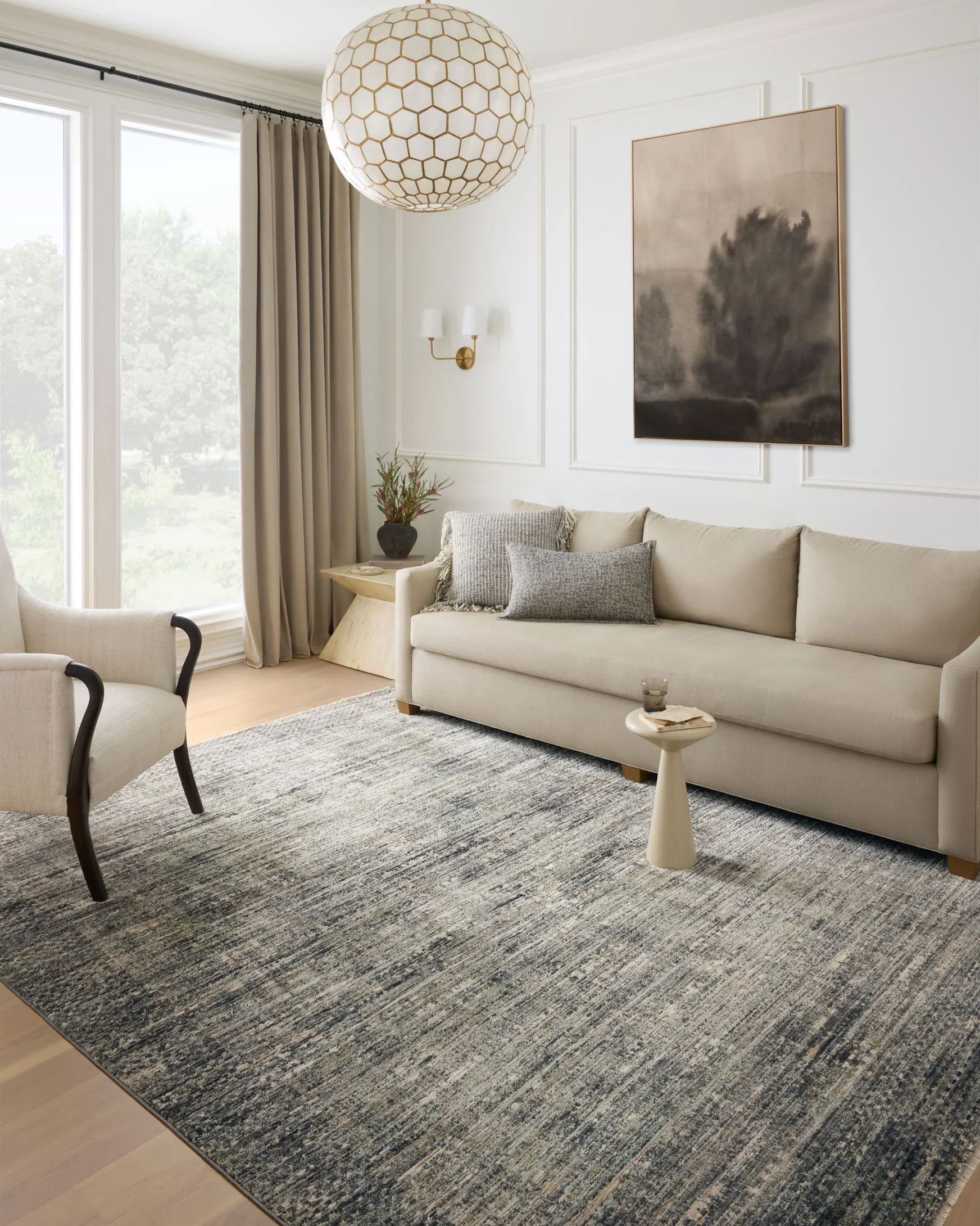 Loloi Soho Contemporary Slate 9' 6" x 13' 1" Area Rug - Image 2