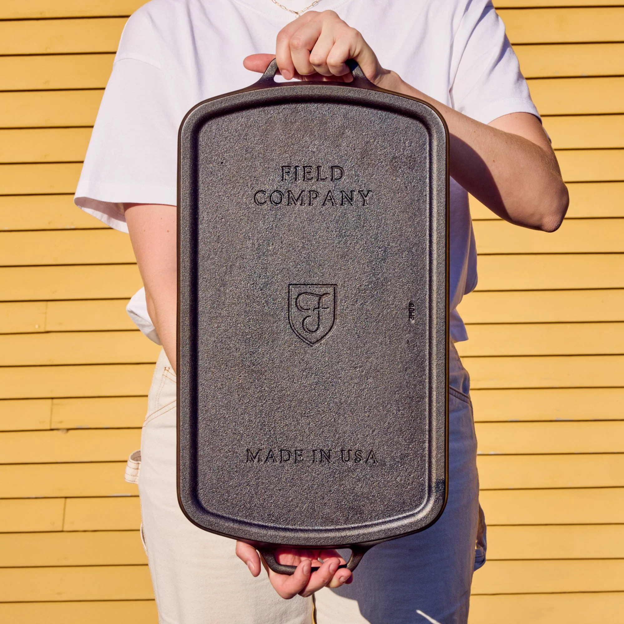 Field Company Long Cast Iron Griddle - Image 2